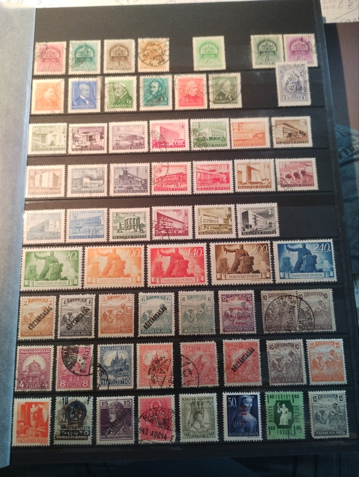 Verzameling Postzegels uit Hongarije, kijken., Postzegels en Munten, Postzegels | Volle albums en Verzamelingen, Ophalen of Verzenden