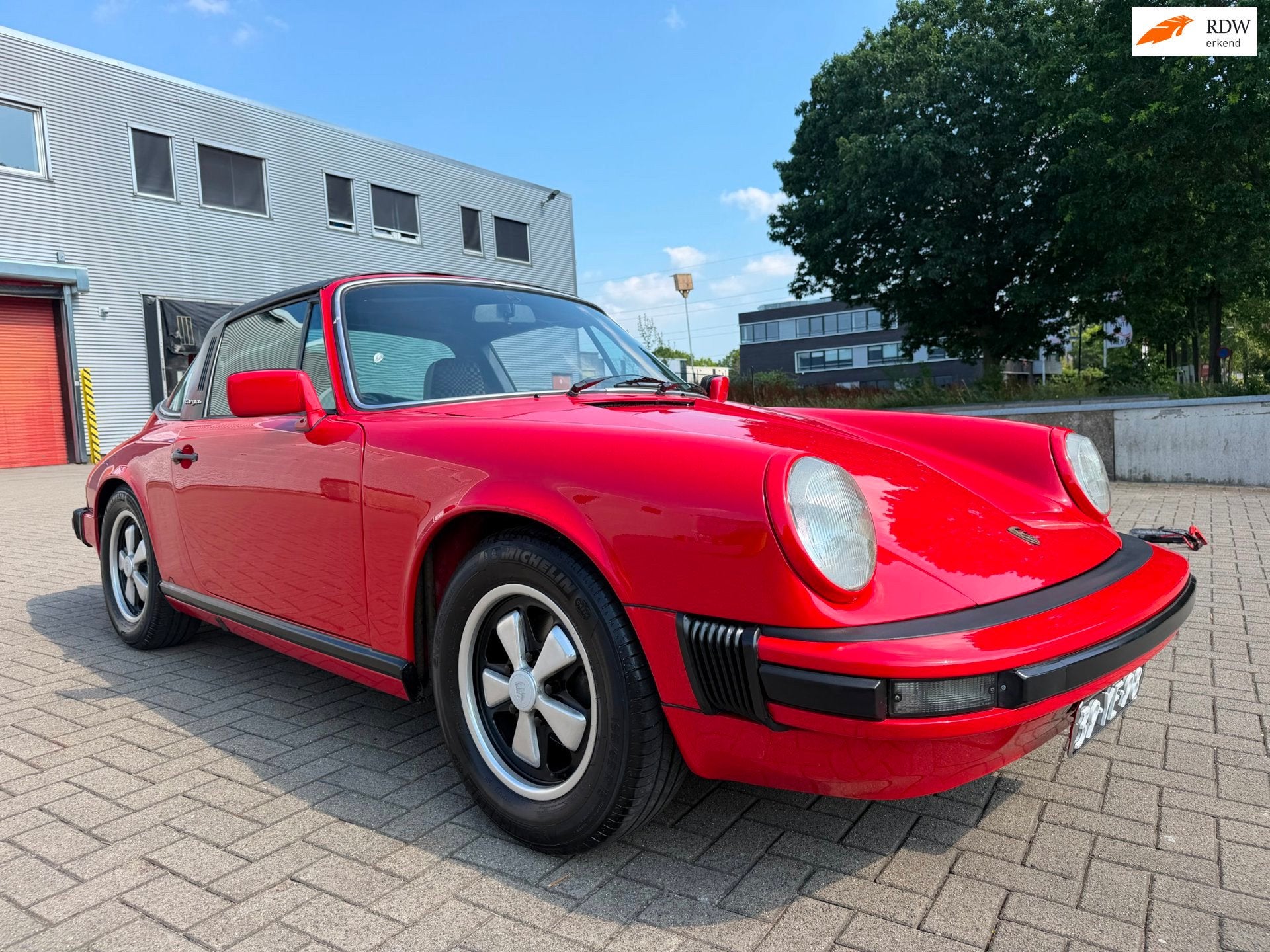 Porsche 911 TARGA 2.7 5 bak 1973 oudere gerestaureerde Porsc, Achterwielaandrijving, Gebruikt, Zwart, 4 stoelen