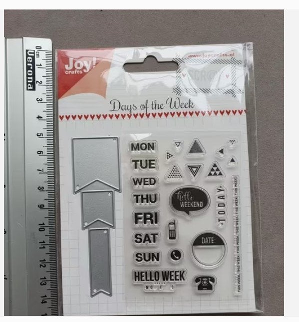 Diverse snijmallen plus stempels van Joy!crafts, Ophalen of Verzenden, Nieuw, Clearstamp