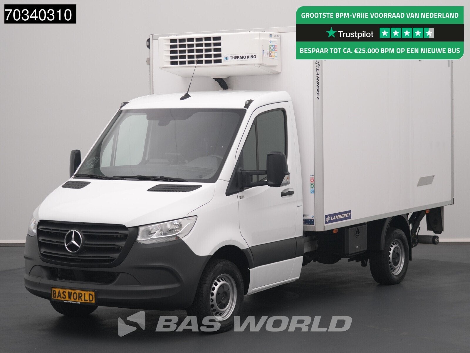 Mercedes Sprinter 317 CDI Automaat Koel/Vrieswagen Laadklep, Auto's, Automaat, Stof, Gebruikt, Euro 6
