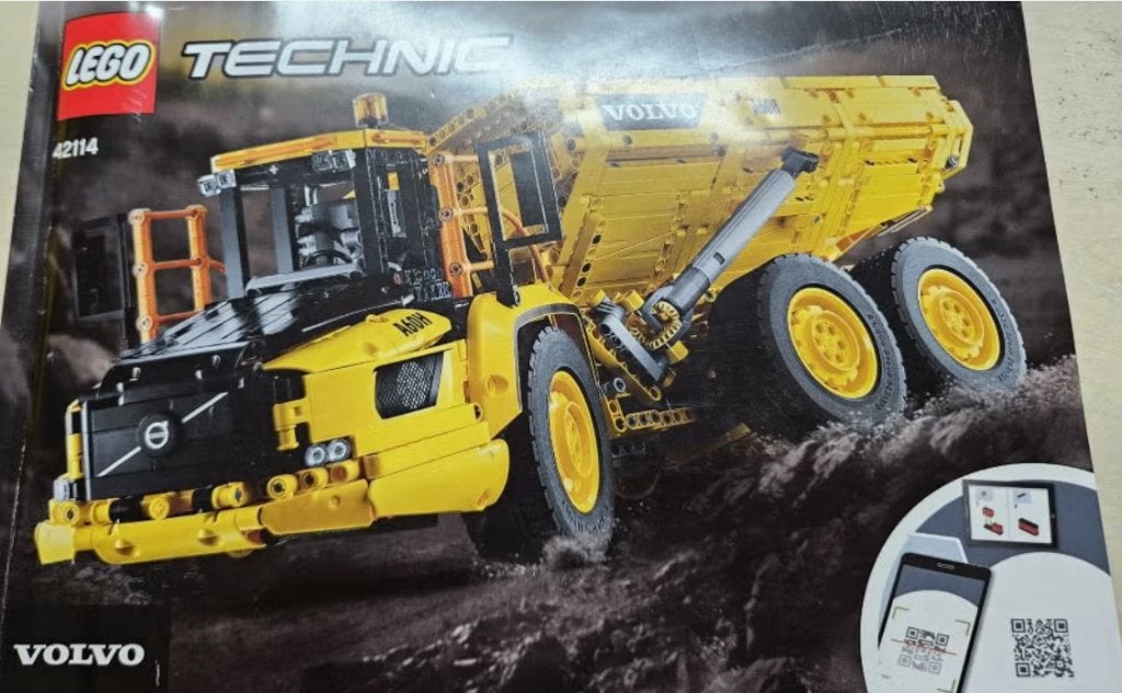 Lego Technic Volvo 42114, Kinderen en Baby's, Lego, Inclusief instructies, Ophalen of Verzenden, Zo goed als nieuw