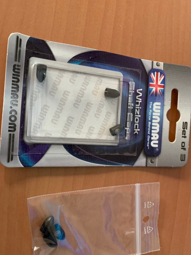 laatste 2 setjes Whizlock Shaft Caps à € 1,50, Ophalen of Verzenden, Nieuw, Flights