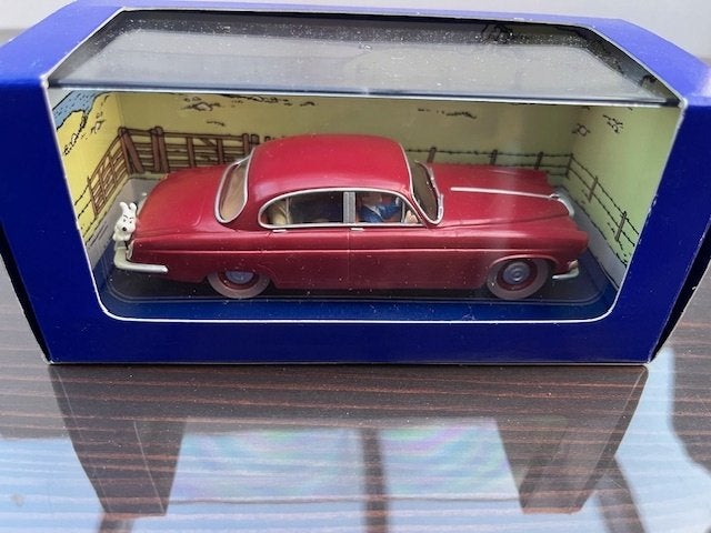 Kuifje auto. Nr. 40 met certificaat Bieden vanaf 20€, Ophalen of Verzenden, Kuifje, Zo goed als nieuw, Beeldje of Figuurtje