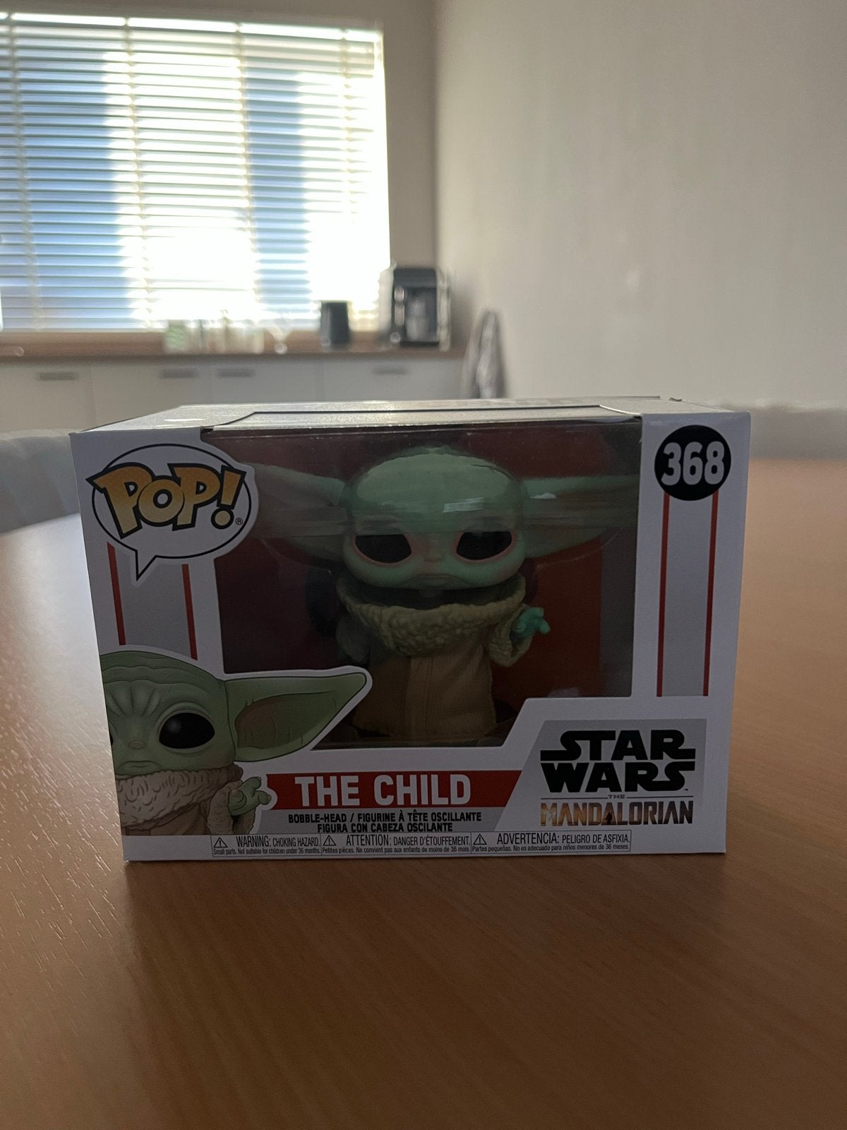 Funko Pop! The Child (Grogu) uit Star Wars: The Mandalorian, Ophalen of Verzenden, Nieuw, Actiefiguurtje