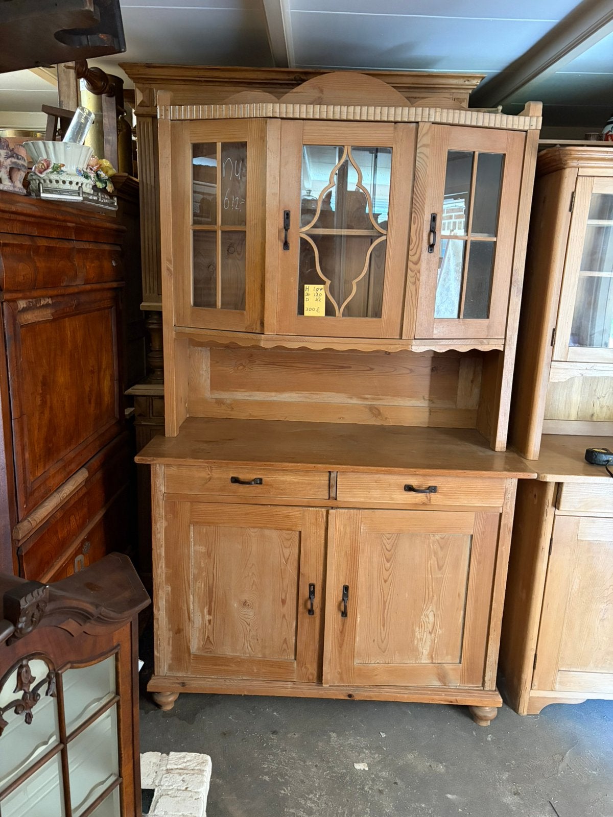Grenen kamer of keuken buffet, Huis en Inrichting, 150 tot 200 cm, Ophalen of Verzenden, Minder dan 100 cm, 25 tot 50 cm