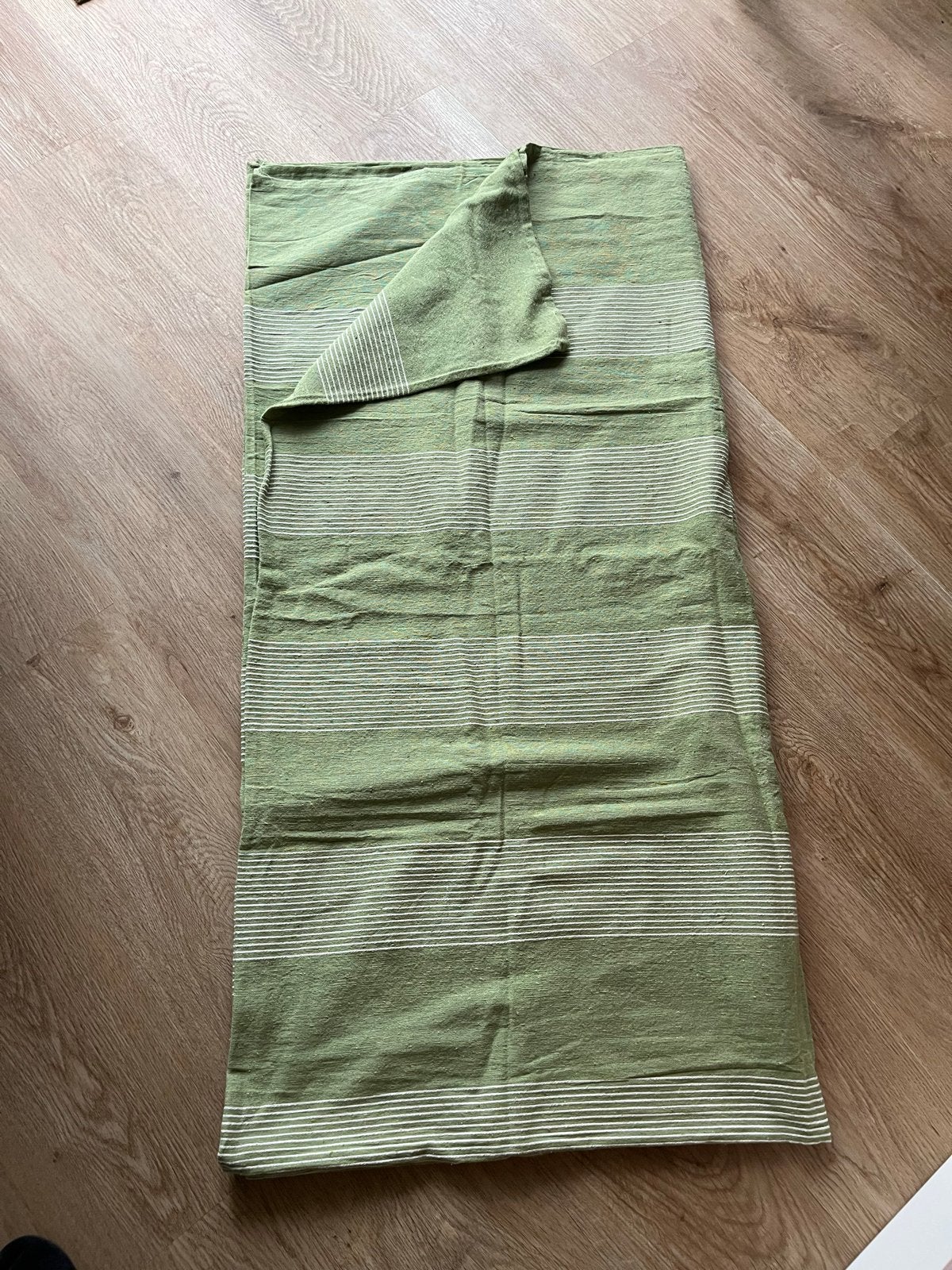 Nieuwe prachtige katoenen 2 persoons sprei 250x250, Katoen, Ophalen of Verzenden, Overige merken, Groen