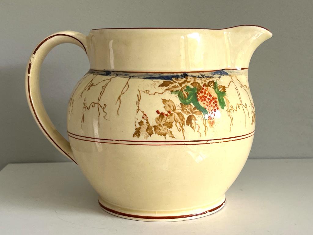 Antieke keramiek kan - Bursley Ware Jug, Ophalen