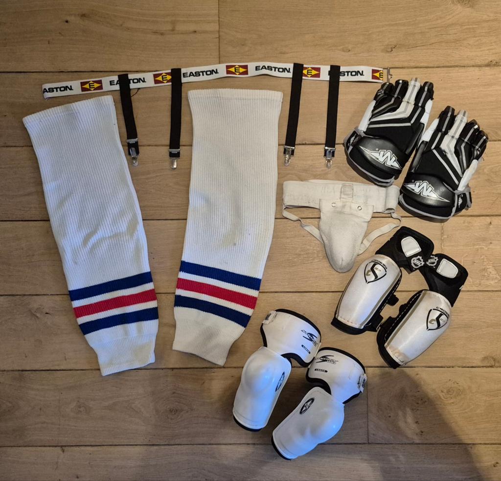IJshockey bescherming spullen, Sport en Fitness, IJshockey, Ophalen, Gebruikt, Bescherming