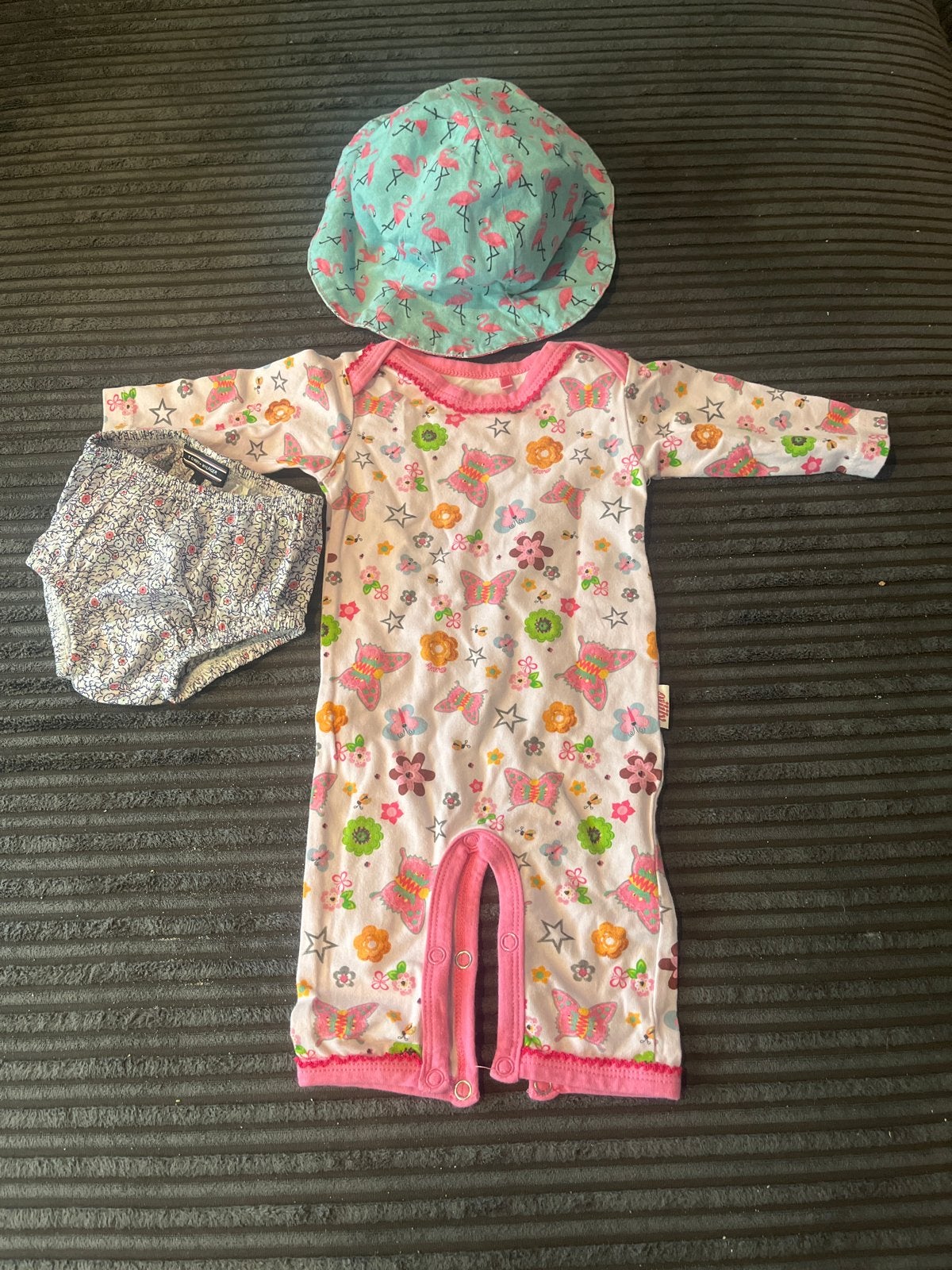 Schattige babykleding set, maat 50/56, Ophalen of Verzenden, Gebruikt, Meisje, Setje