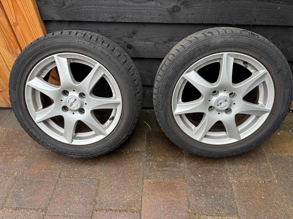 Velgen Fiat 500 15 inch, Auto-onderdelen, Banden en Velgen, Ophalen, Gebruikt, 15 inch, Velg(en)