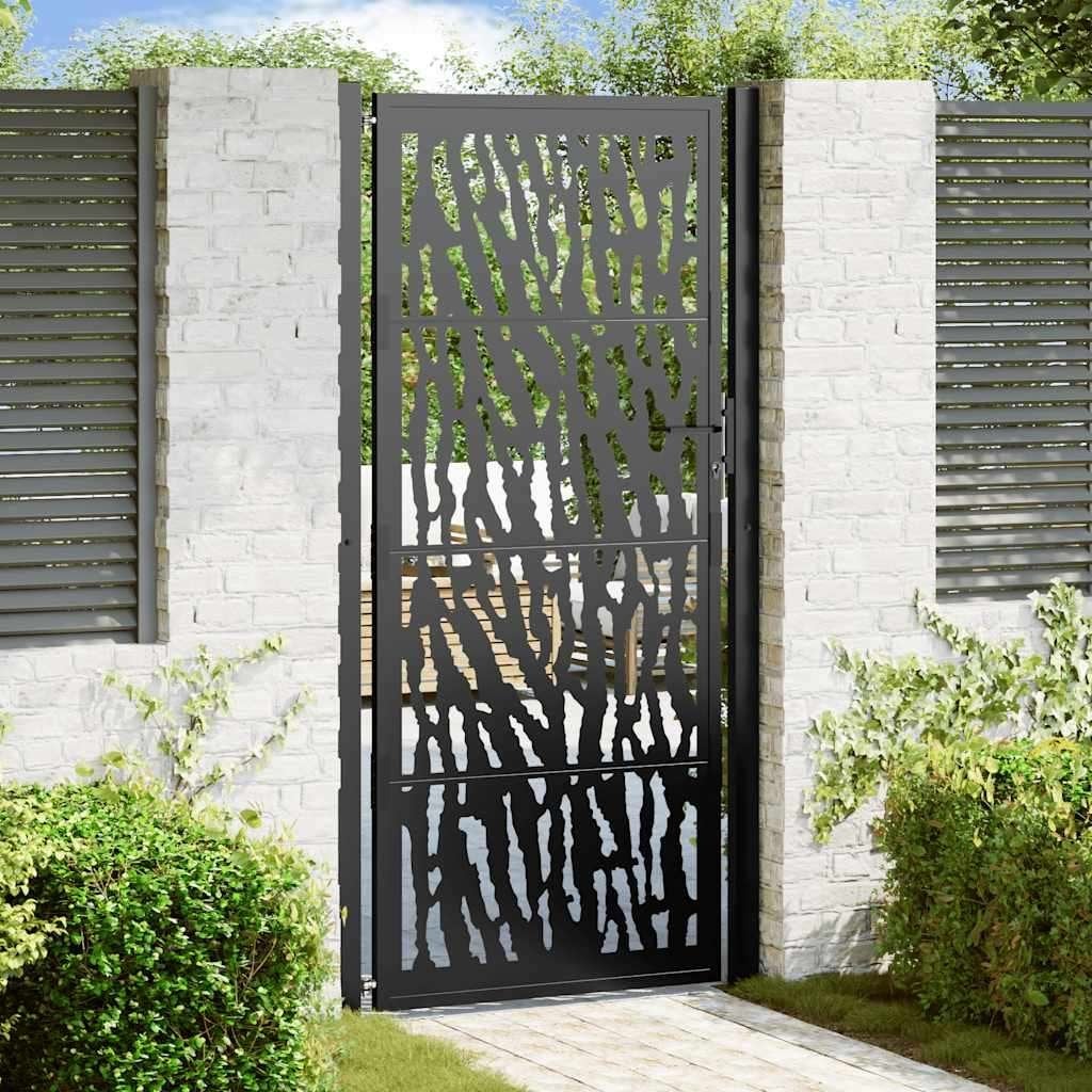 Stalen tuinpoort hekje poort draaihek antraciet GRTS BEZORGD, Verzenden, 100 tot 150 cm, Nieuw, Nvt
