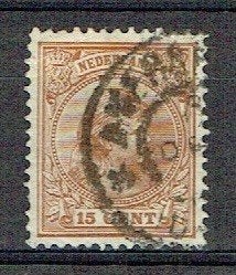 Nederland 1891 nr 39 Prinses Wilhelmina AMERSFOORT, Verzenden, Gestempeld, Koningshuis