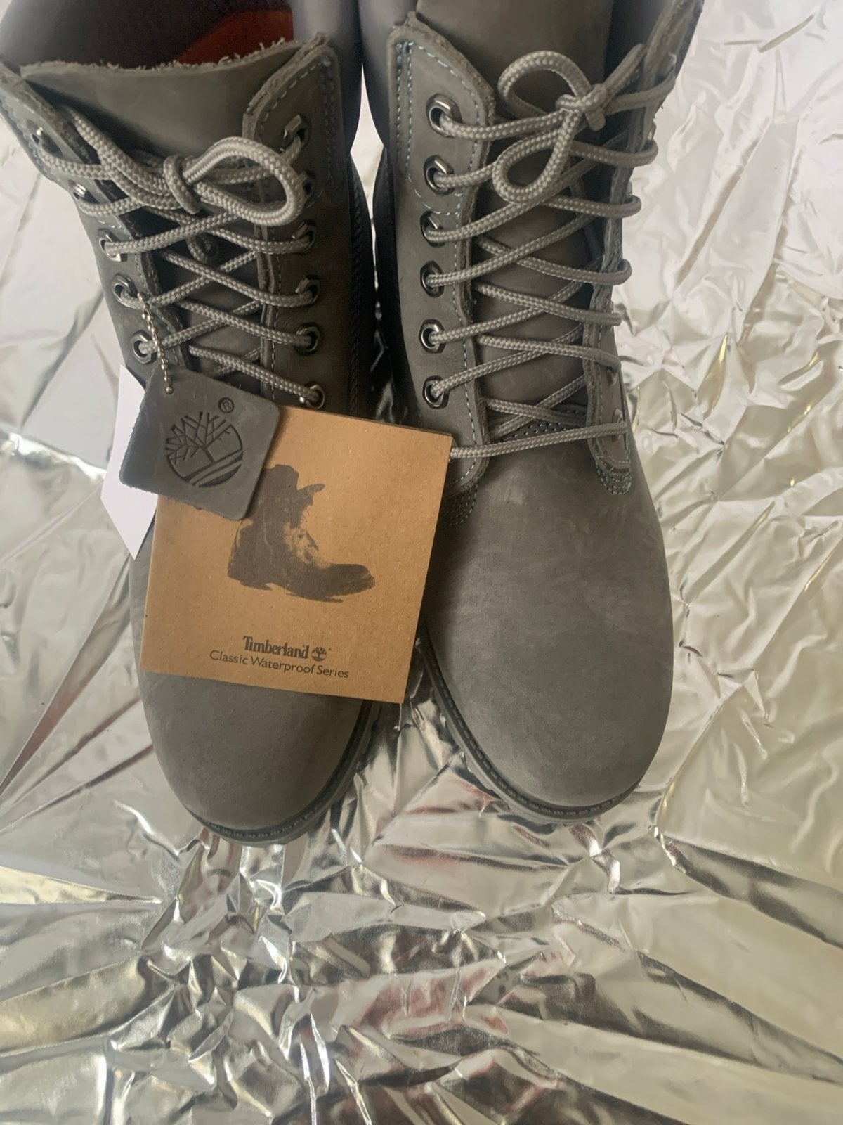 Nieuwe Timberland boots in grijs - Maat 44, Ophalen of Verzenden, Nieuw, Overige kleuren, Boots