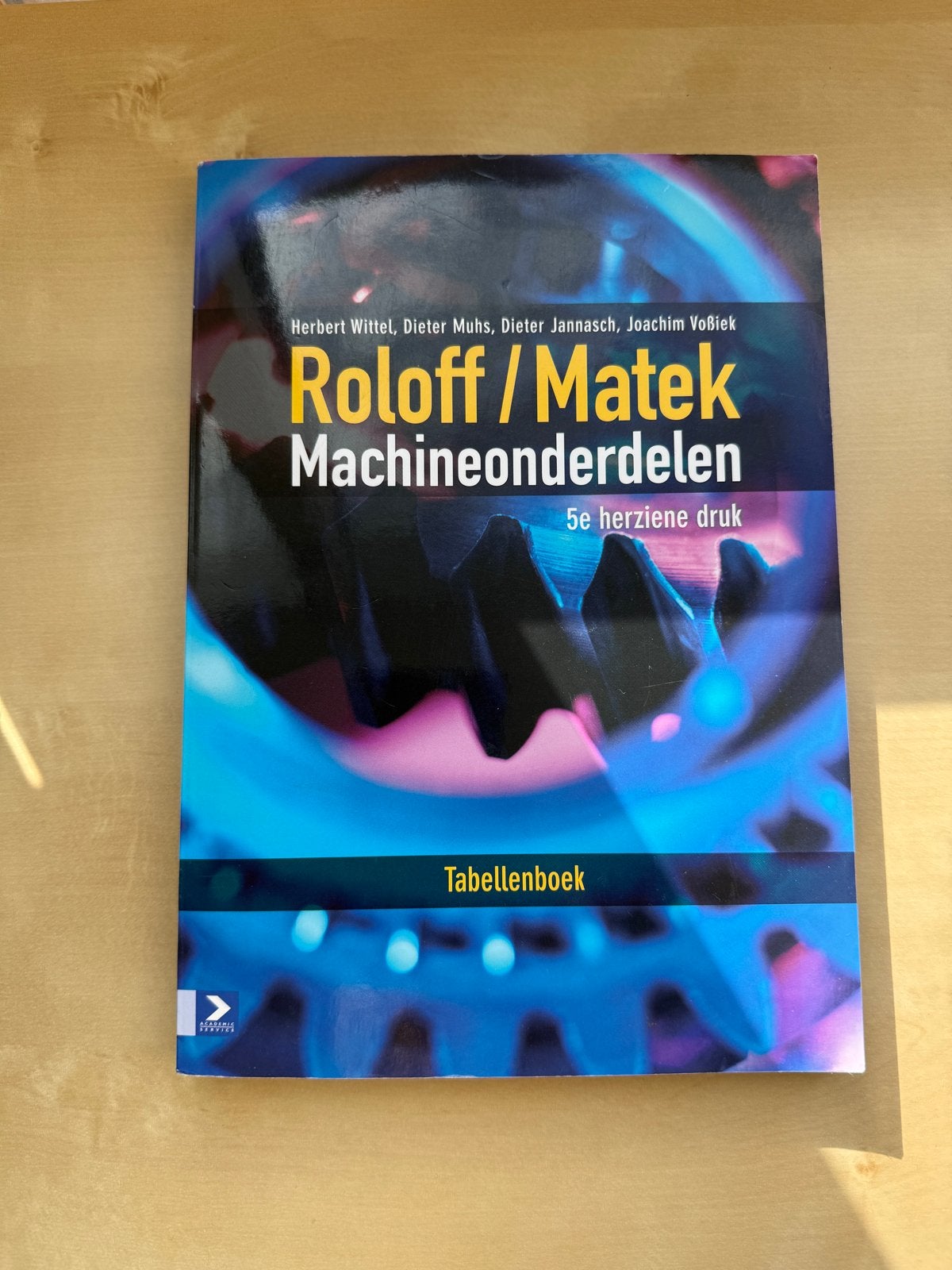 Roloff / Matek Machineonderdelen Tabellenboek 5e druk, Ophalen of Verzenden, Beta, Zo goed als nieuw, HBO