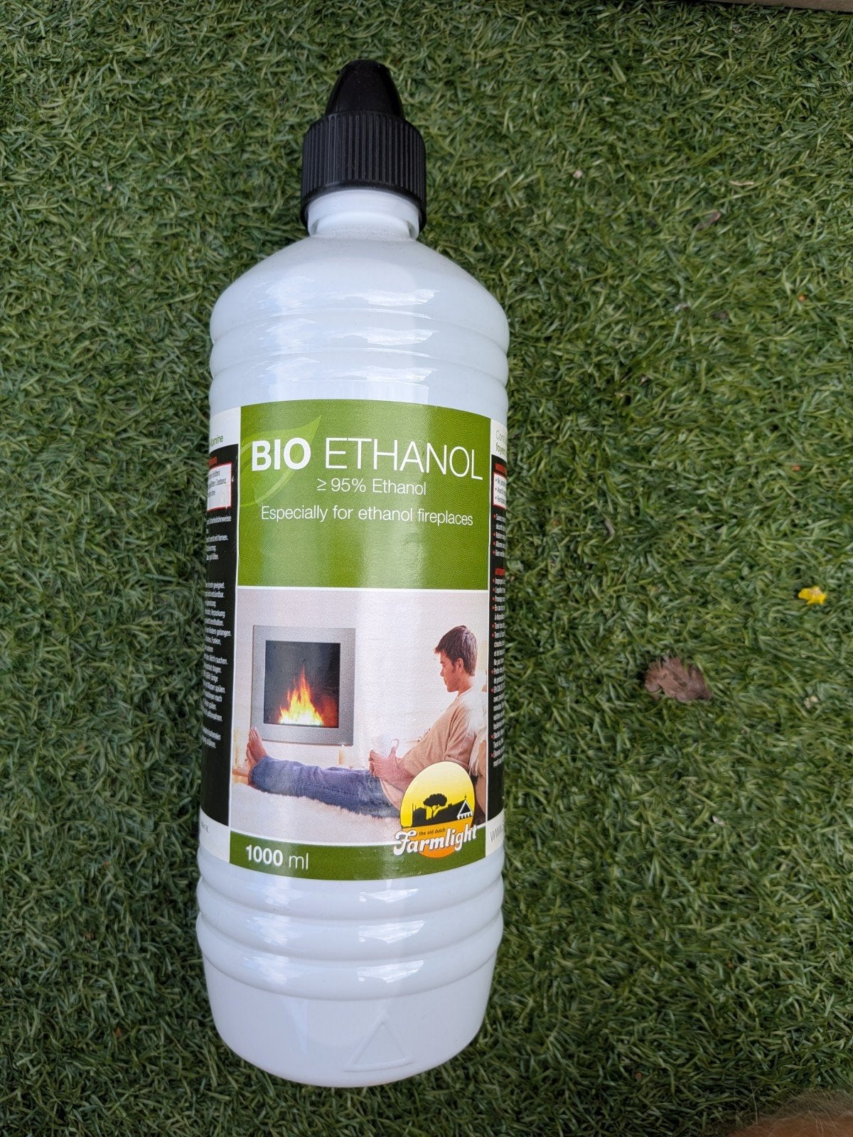 FarmLight Bio Ethanol 9x1L voor sfeerhaarden, Ophalen of Verzenden, Nieuw, Vrijstaande haard, Gelhaard