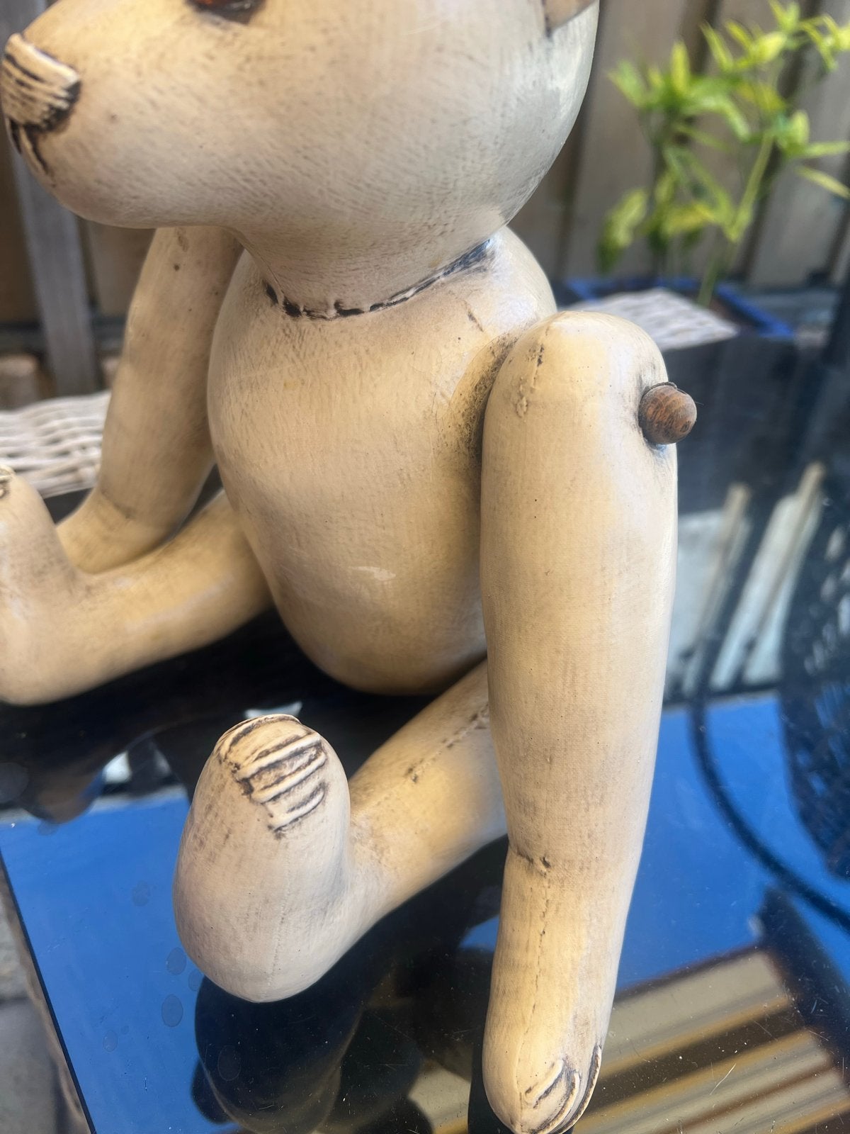 Antieke teddybeer, Ophalen of Verzenden, Gebruikt