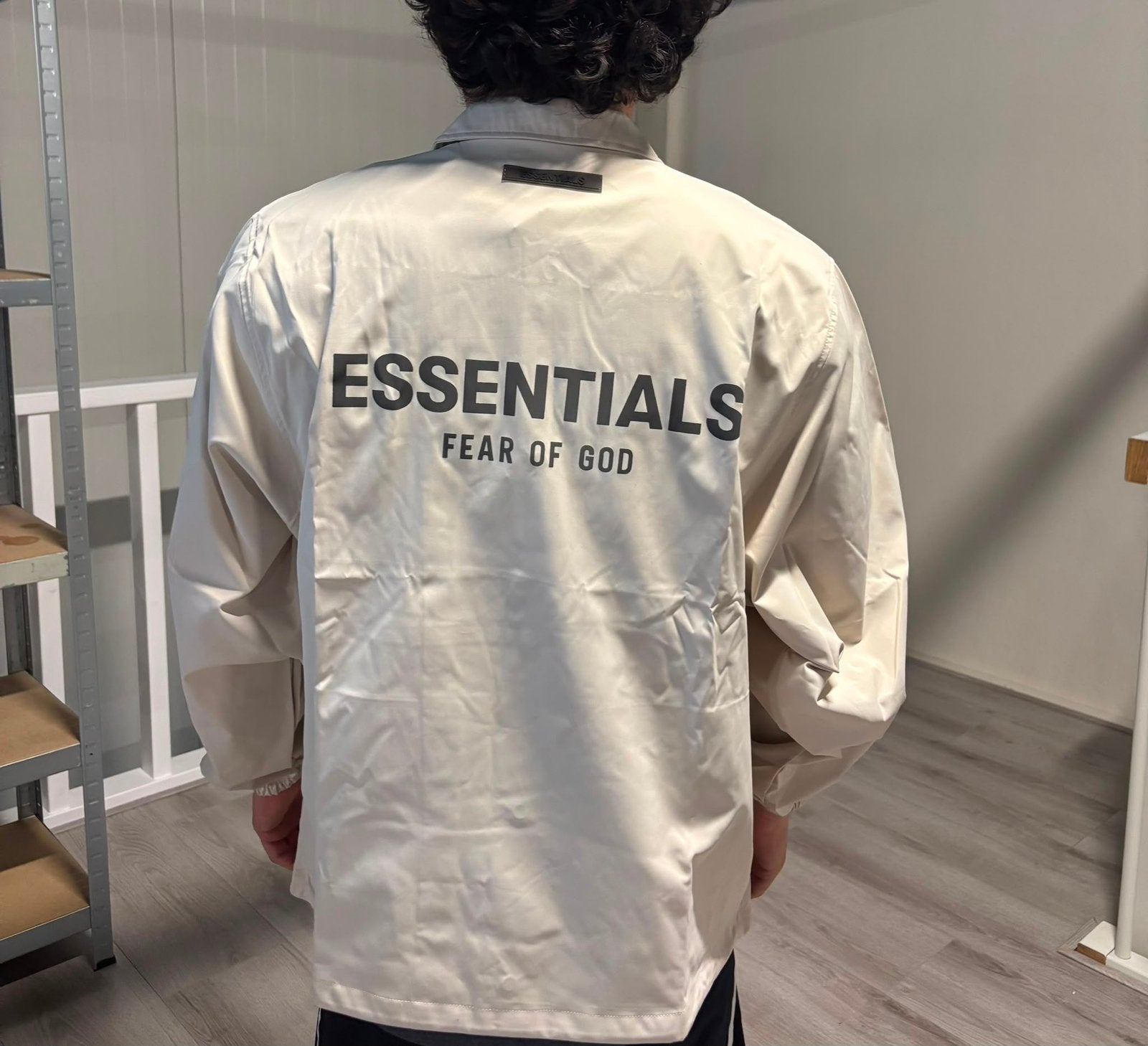 Essentials Fear of God jas, Ophalen of Verzenden, Nieuw, Maat 52/54 (L), Zwart