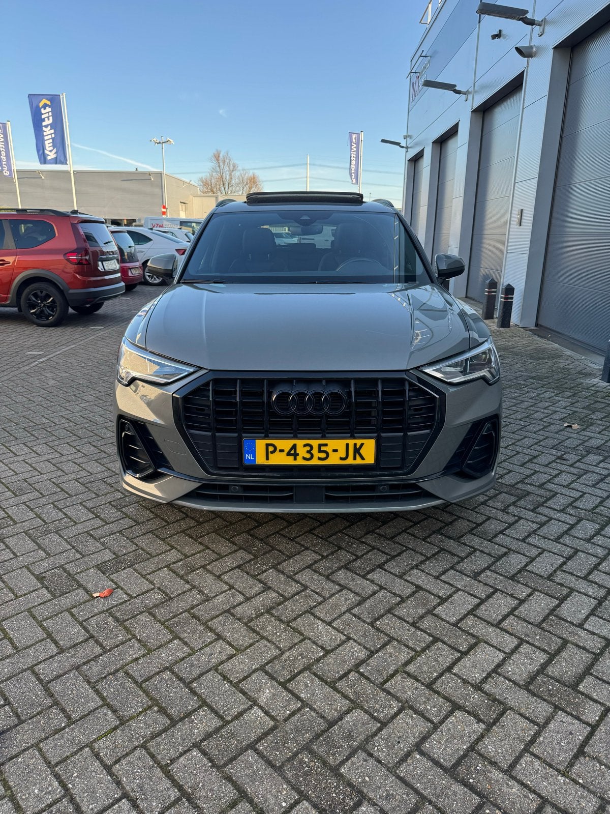 Audi Q3 45 Tfsi e 245pk Phev S Tronic 2021 Grijs, Auto's, Audi, Particulier, Q3, Achteruitrijcamera, Adaptive Cruise Control, Airbags