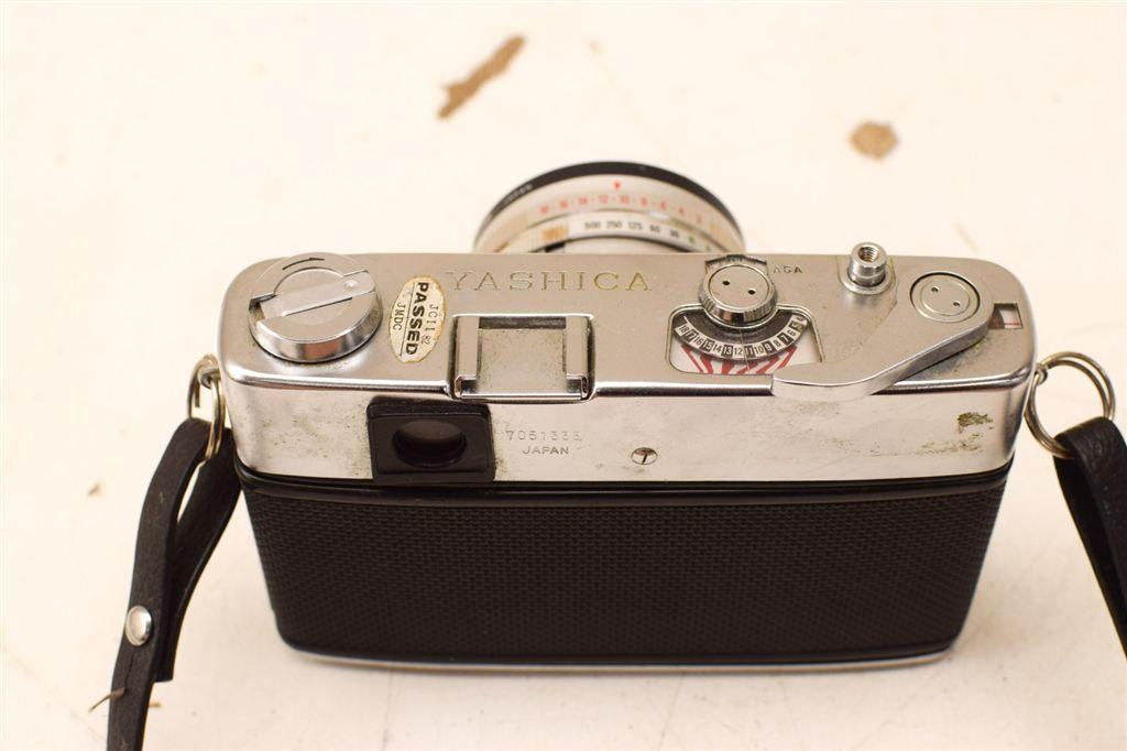 Yashica Minister 111 camera / fototoestel 46783, Ophalen of Verzenden, Gebruikt, Spiegelreflex, Canon