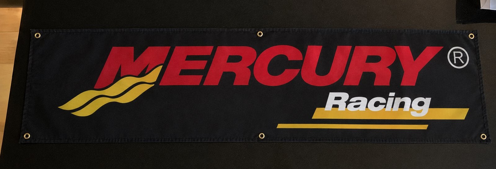 Mercury Racing Banner Spandoek, Ophalen of Verzenden, Nieuw, Motor en Techniek