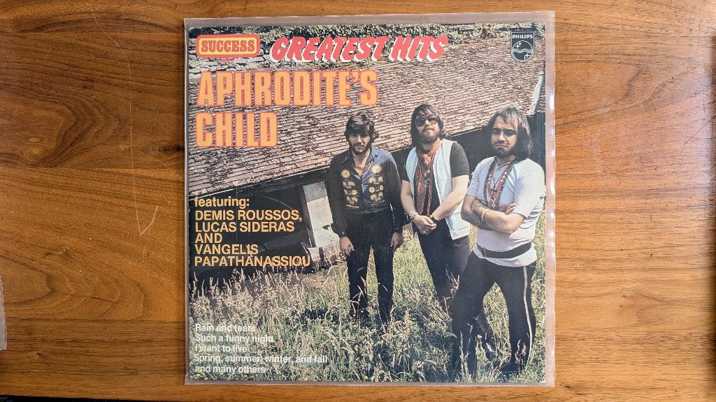 Aphrodite's Child - Greatest Hits, Cd's en Dvd's, LP, Inclusief binnenhoes, Gebruikt, Overige formaten
