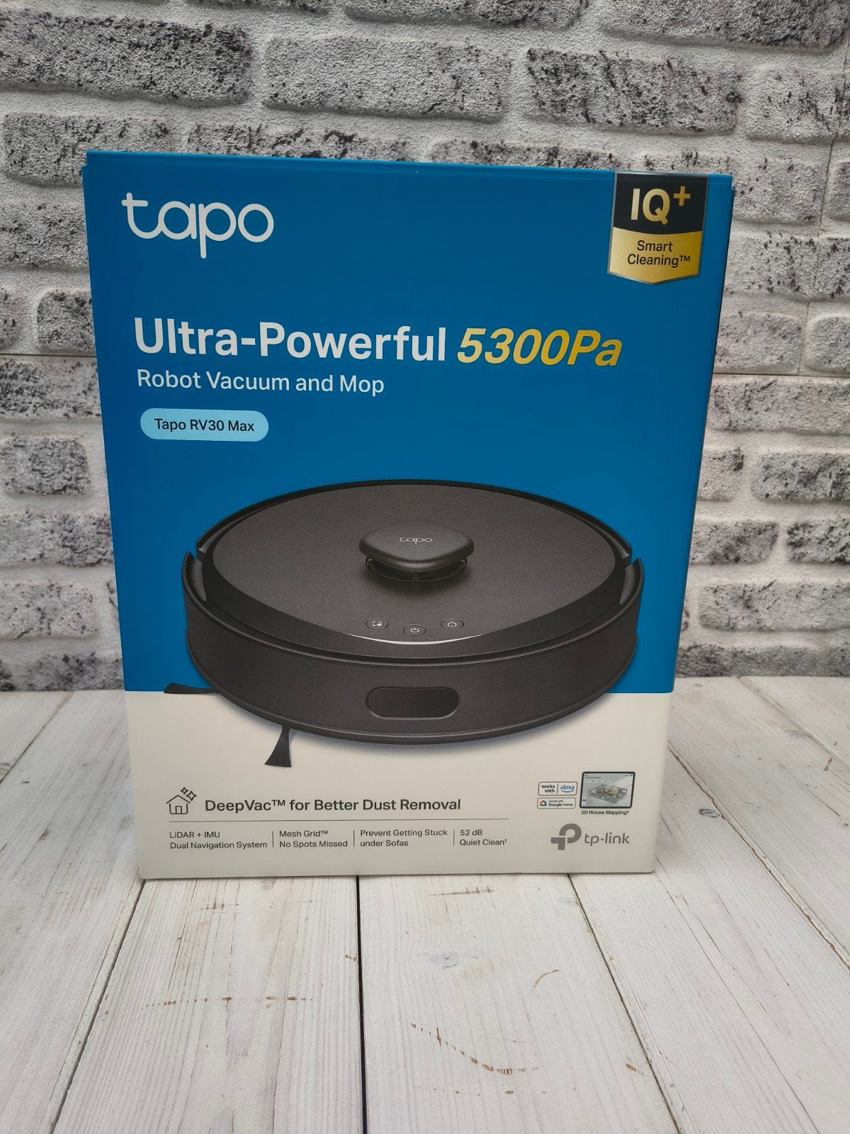 Tapo RV30 Max Robotstofzuiger en Dweilrobot - Nieuw, Overige merken, Geschikt voor harde vloeren, Nieuw, Ophalen of Verzenden