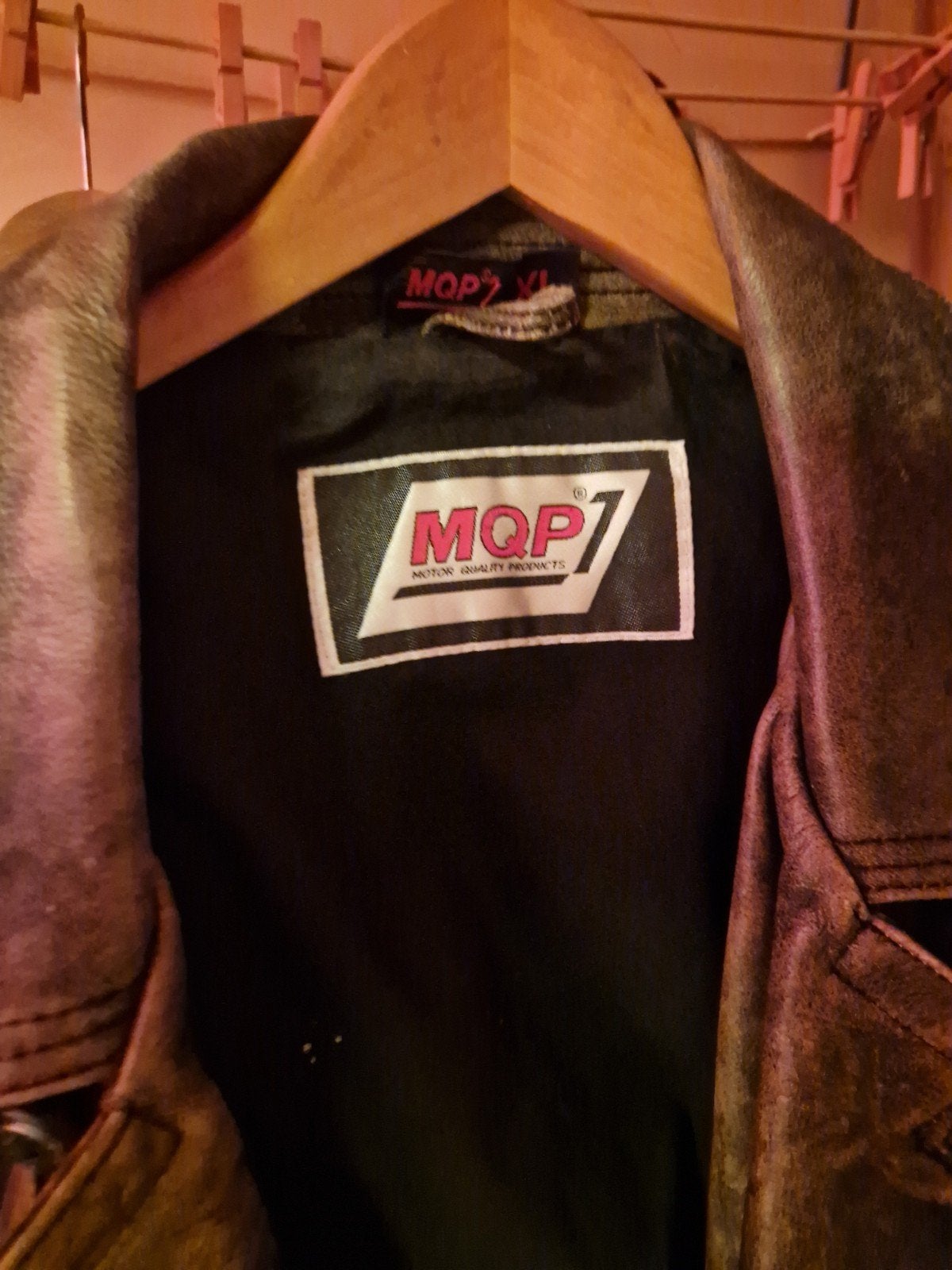 MQP herenjas XL  Leder, Ophalen, Maat 52/54 (L), Overige kleuren, MQP