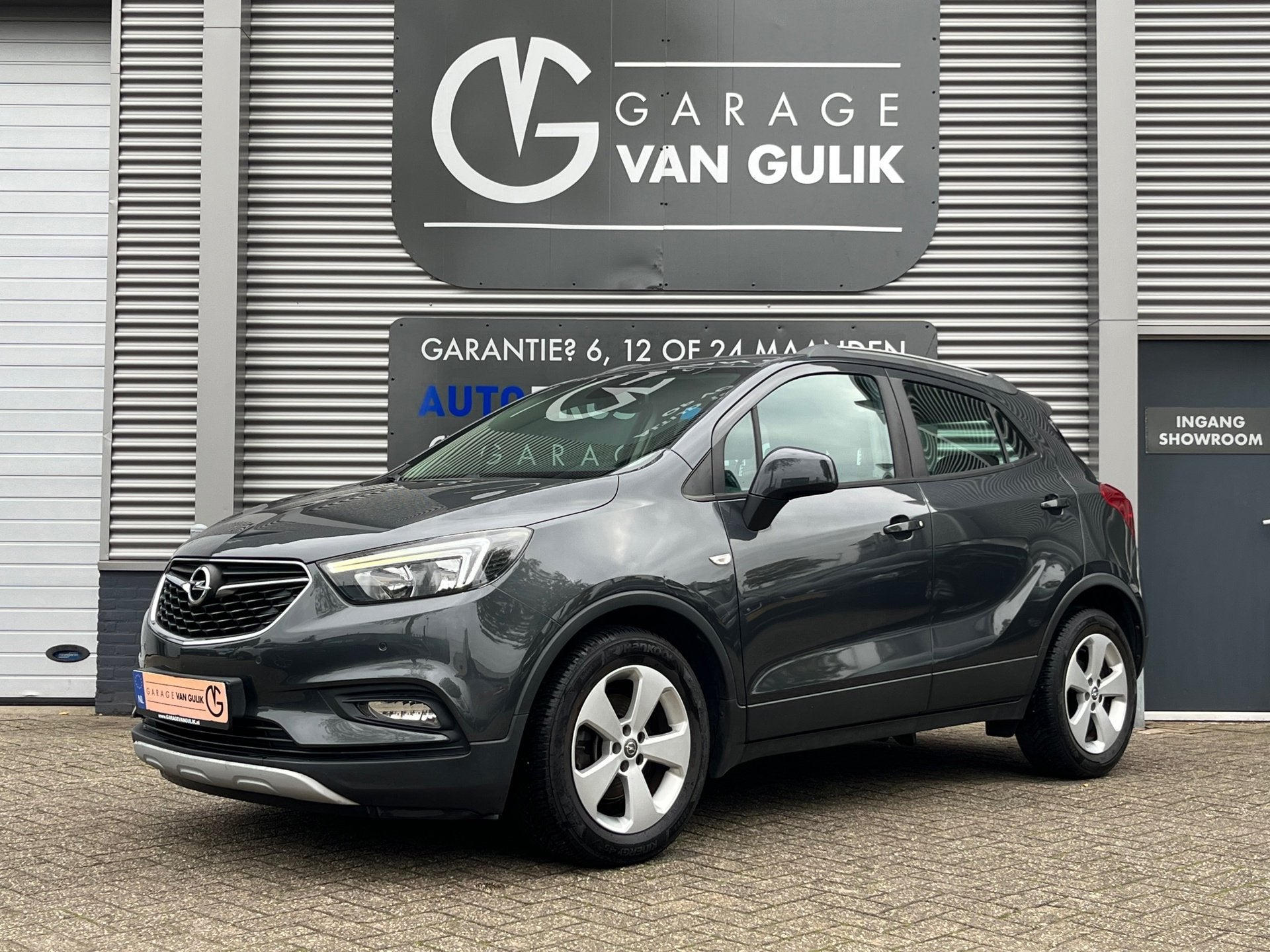 Opel Mokka X 1.4 Turbo 140PK Airco,CruiseControl,Navigatie,P, Auto's, Opel, Voorwielaandrijving, Stof, Gebruikt, Zwart