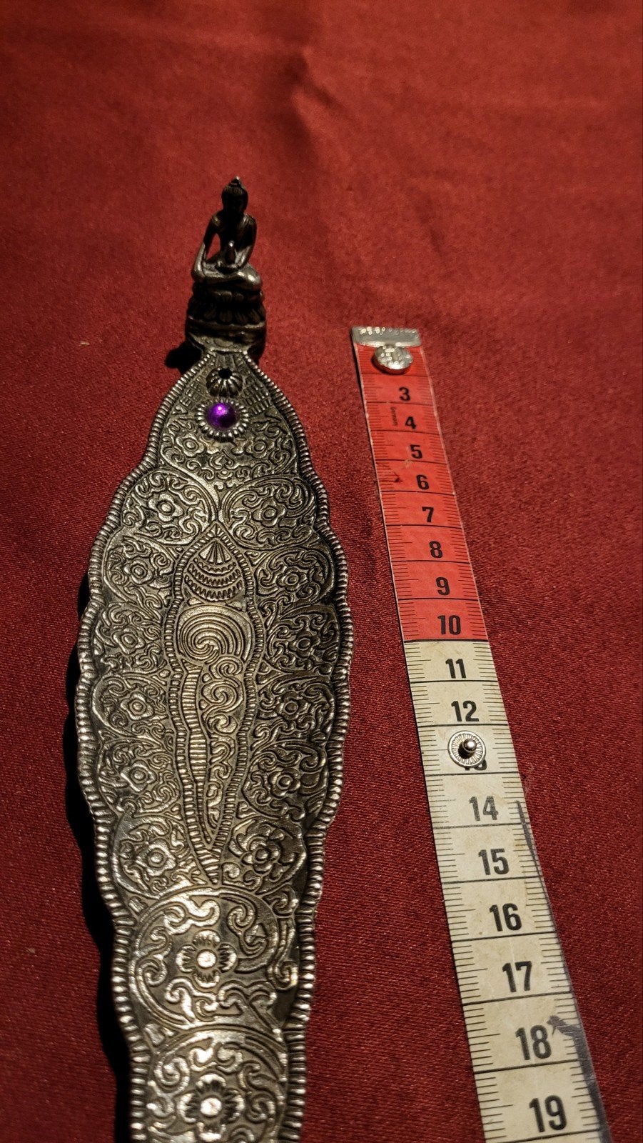 Decoratieve Boeddha Wierookbrander - Zilverkleurig, Ophalen of Verzenden