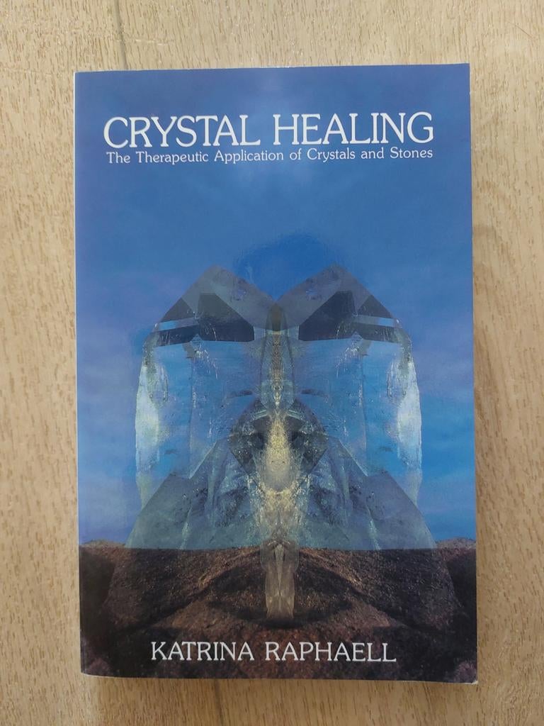 Katrina Raphaell Crystal healing en Crystalline transmission, Boeken, Esoterie en Spiritualiteit, Zo goed als nieuw, Spiritualiteit algemeen