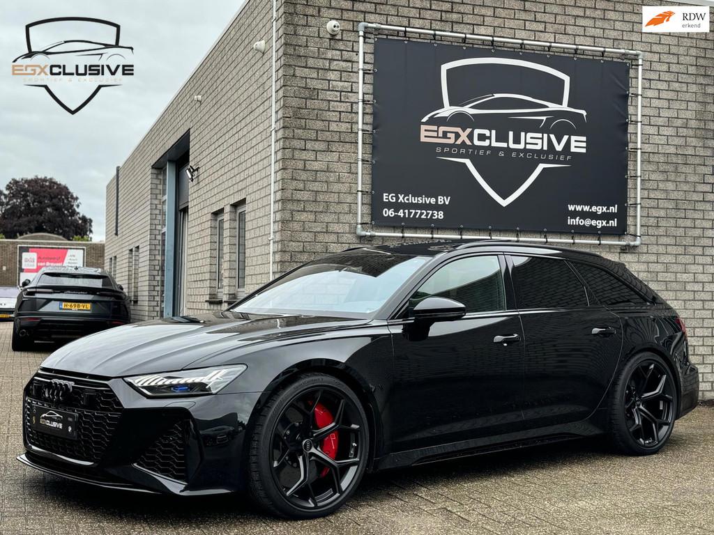 Audi RS6 Quattro Dynamic Plus Performance/Ceramic/2027Garant, Auto's, Audi, Bedrijf, Te koop, RS6, 360° camera, 4x4, ABS, Adaptive Cruise Control