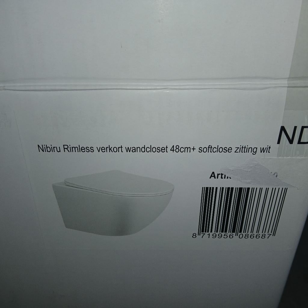 Wc pot, Ophalen, Nieuw, Steen, Toilet