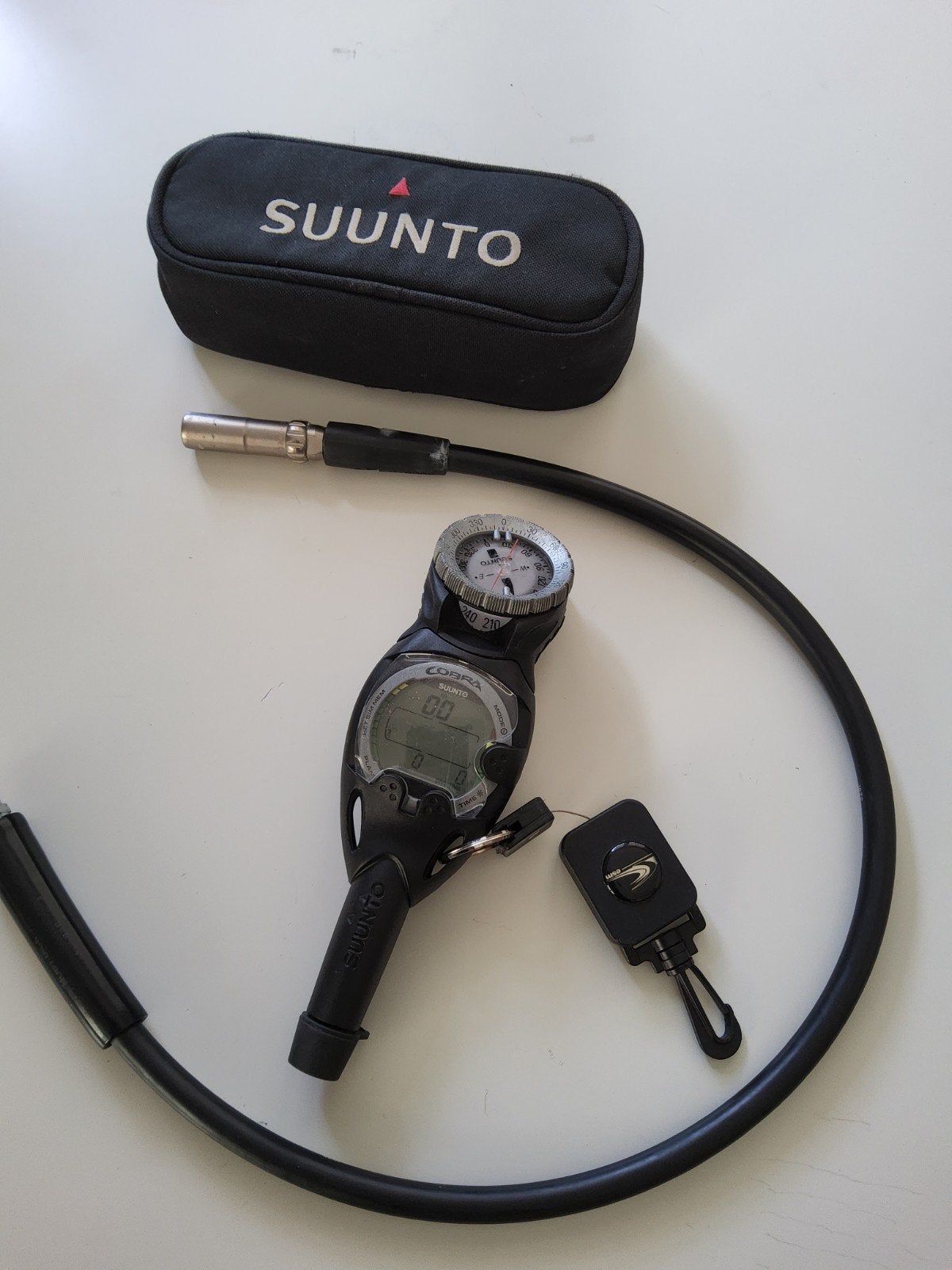 Suunto Cobra duikcomputer met toebehoren, Ophalen of Verzenden, Gebruikt