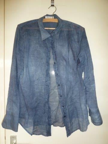 Nadine H lange blouse 40 blauw, Ophalen of Verzenden, Zo goed als nieuw, Maat 38/40 (M), Blauw