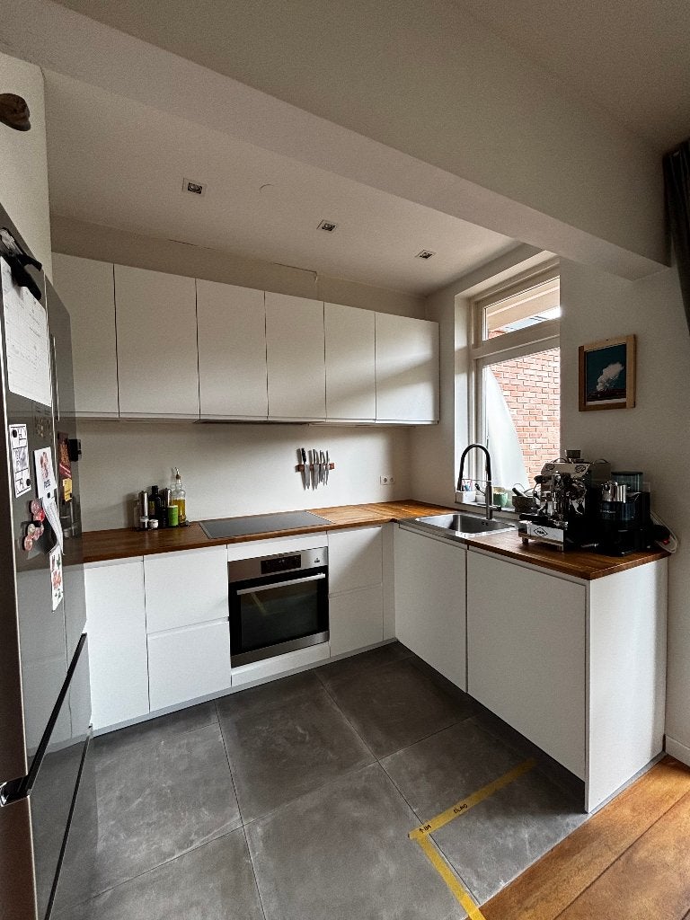 Complete IKEA METOD keuken, incl. diverse apparatuur, Ophalen, Gebruikt, 200 cm of meer, Wit