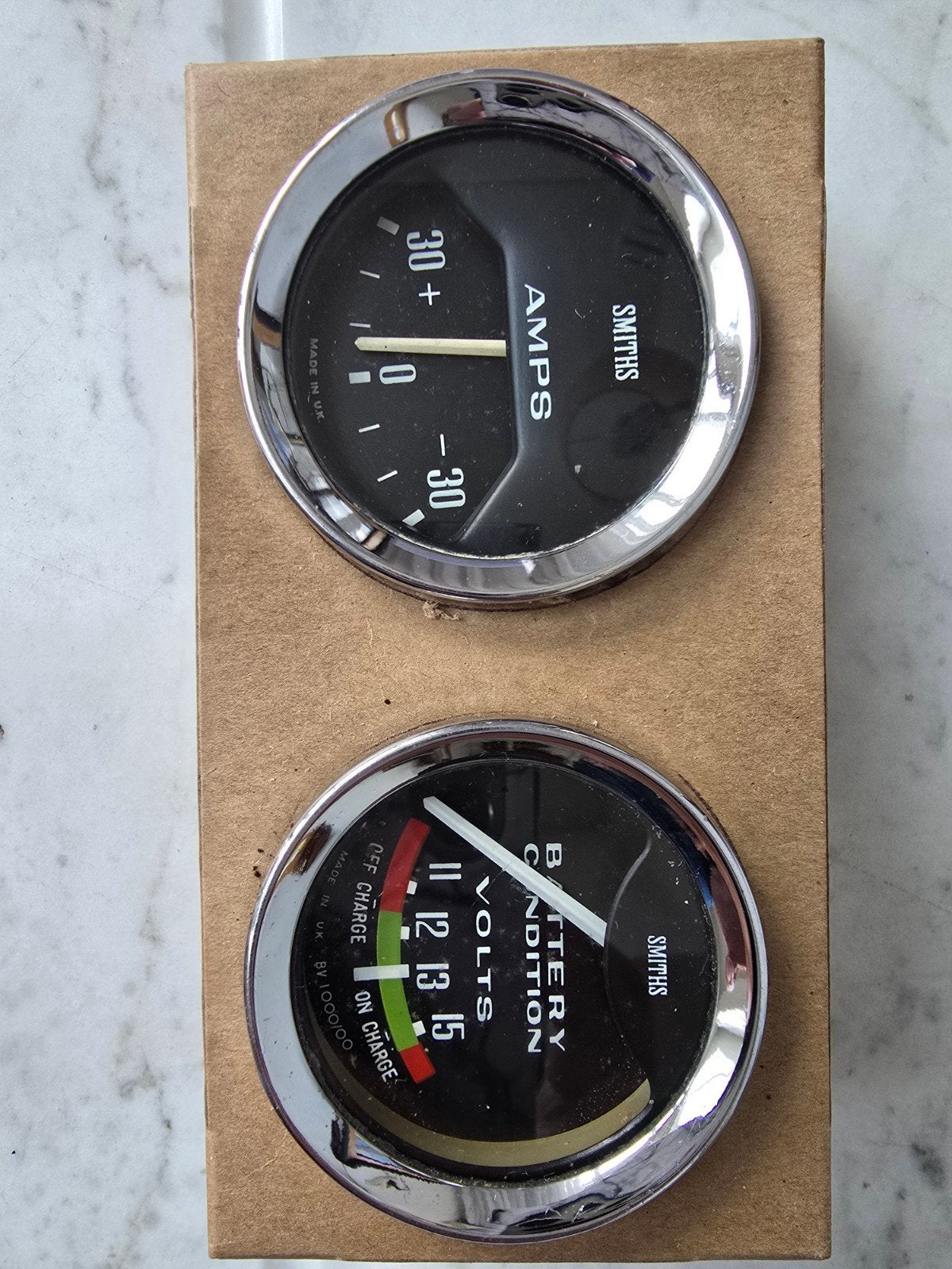 Smiths Amps & Temp/Volts Meters - Klassieke Auto Onderdelen, Ophalen of Verzenden, Gebruikt, Oldtimer onderdelen