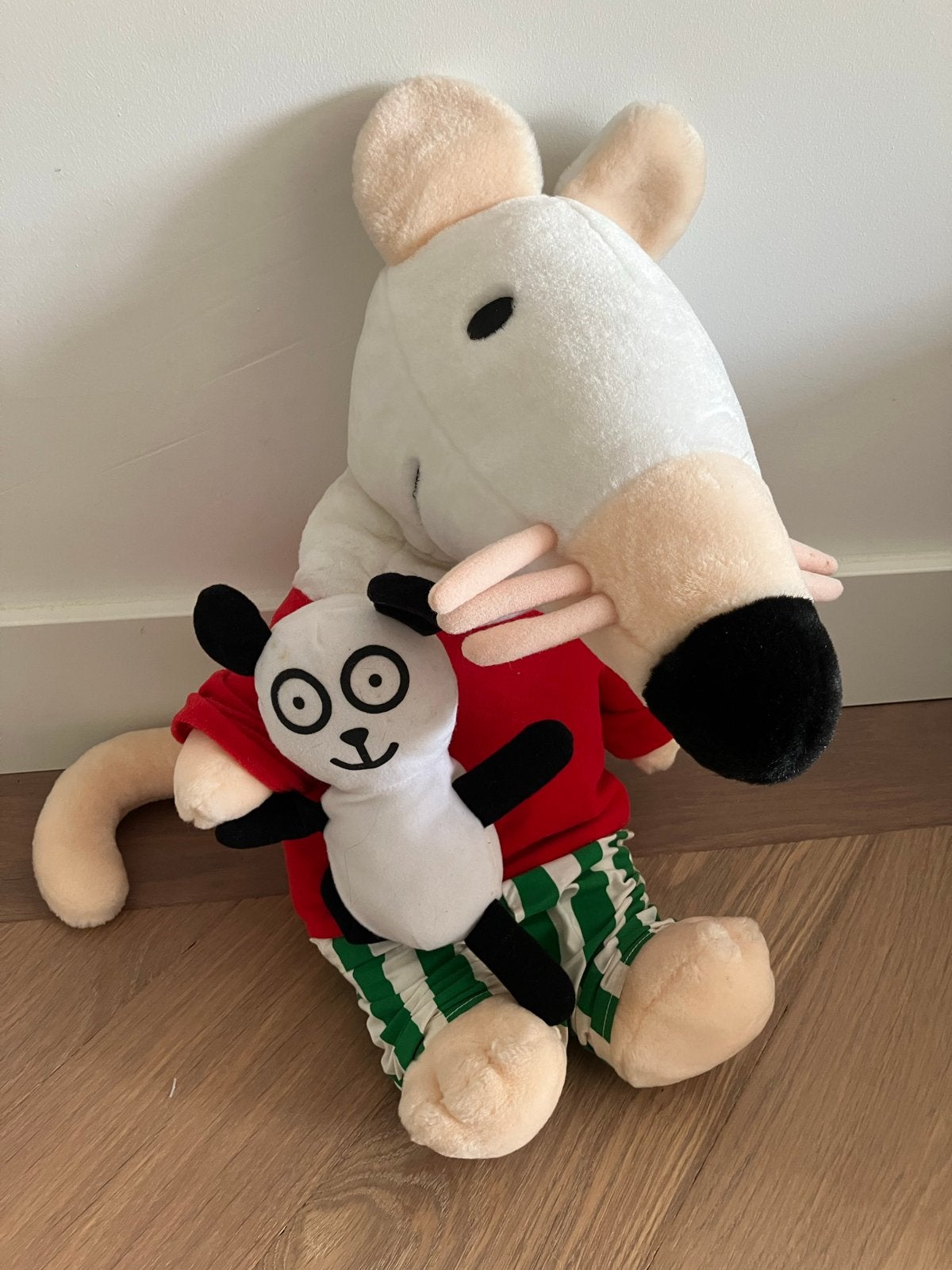 Maisy Muis knuffel met Panda groot! Lucy Cousins, Muis, Overige merken, Overige karakters, Ophalen of Verzenden