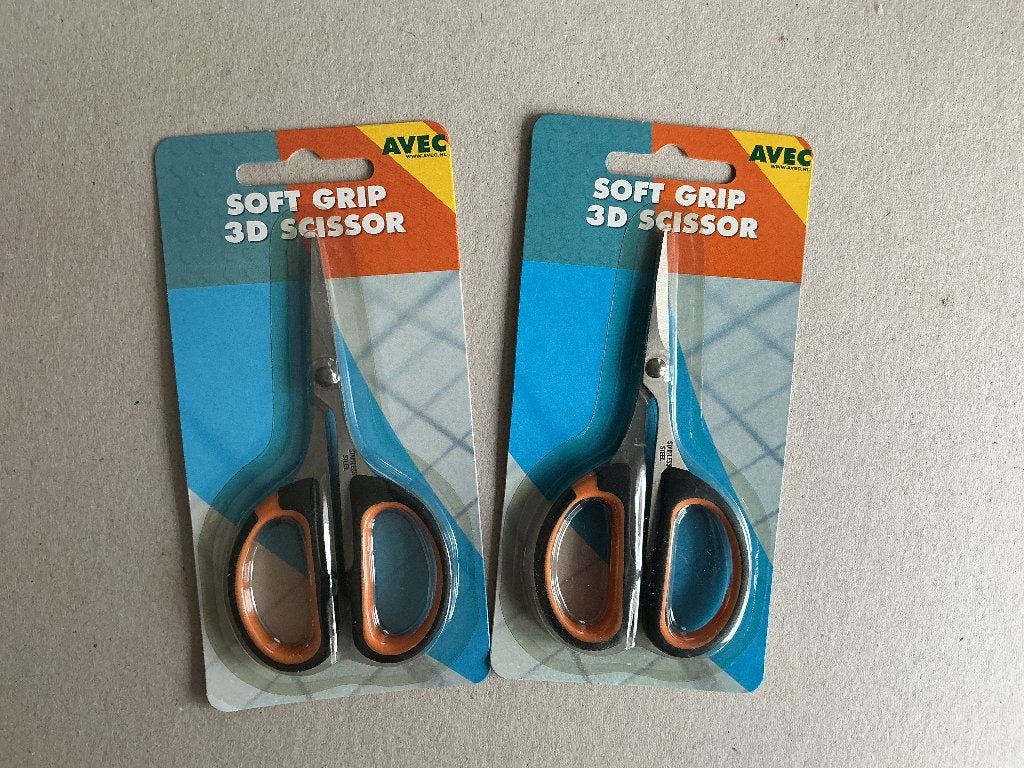 Setje 2 softgrip schaartjes, Ophalen of Verzenden, Nieuw, Overige thema's, Overige typen