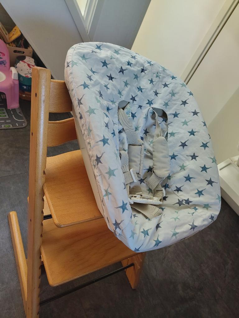 Tripp Trapp newborn set - oud model, Kinderen en Baby's, Ophalen, Zo goed als nieuw, Overige typen, Gordel(s)