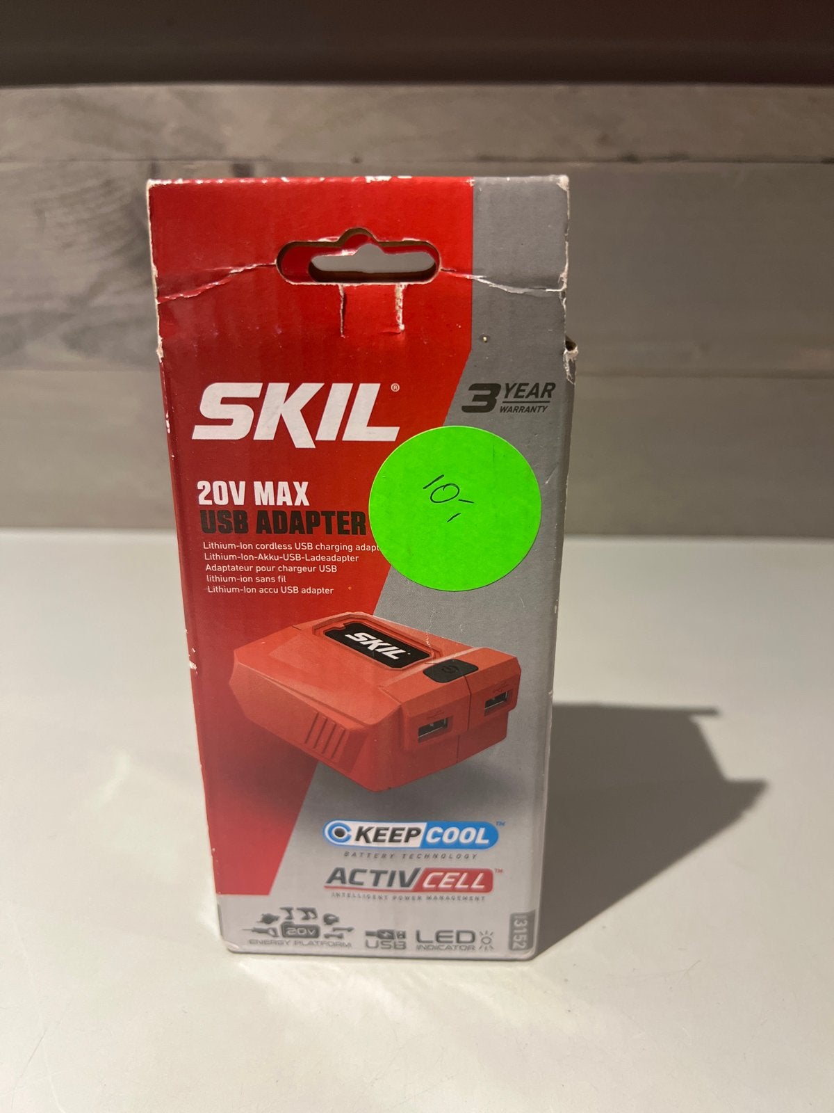 SKIL 20V MAX USB Adapter - Laad je apparaten overal op!, N, Nieuw, N, N