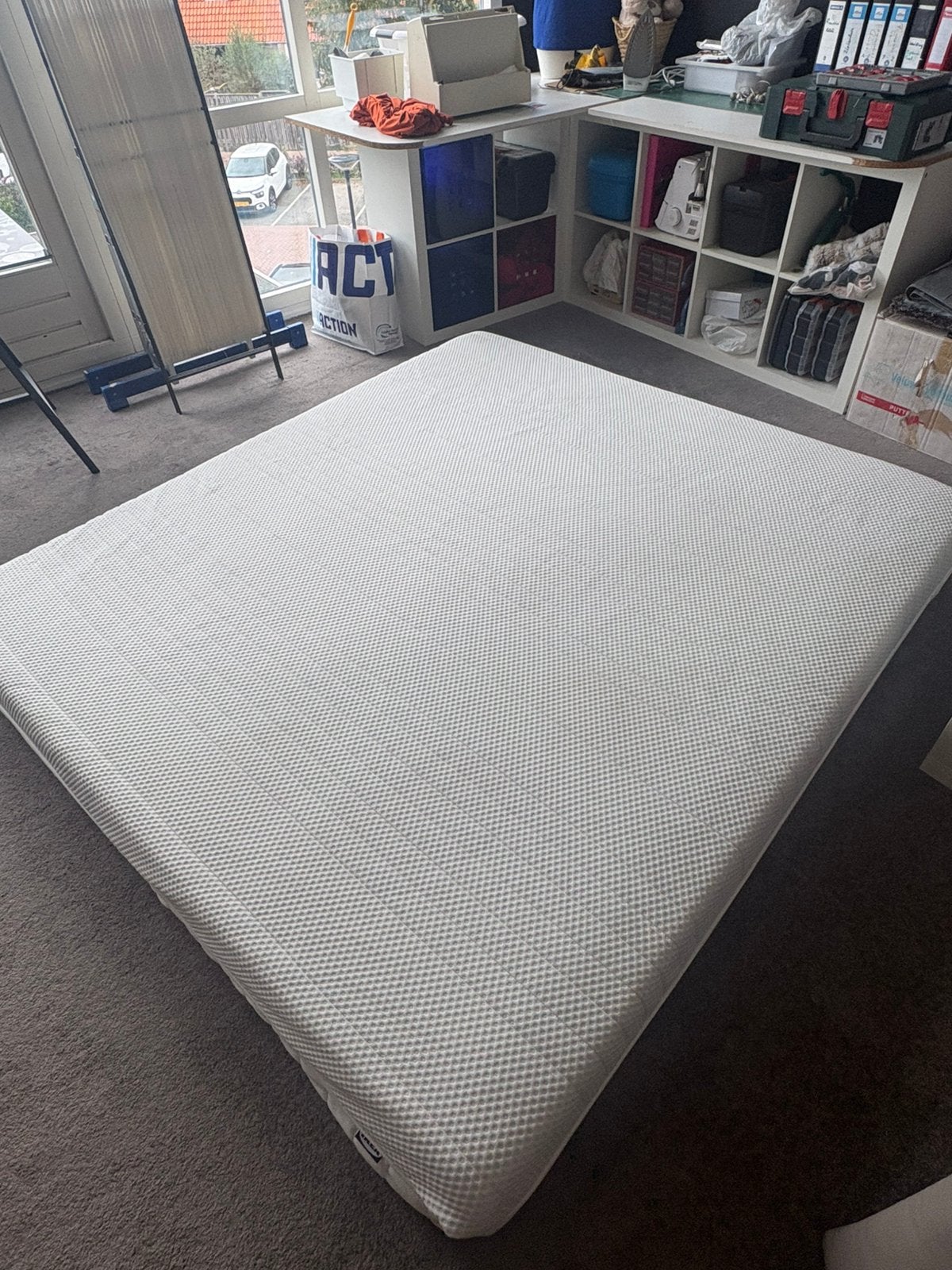 Anneland matras 180x200 cm  € 100, - !!!!  2  jaar gebruikt, Ophalen, Gebruikt, Tweepersoons, Matras
