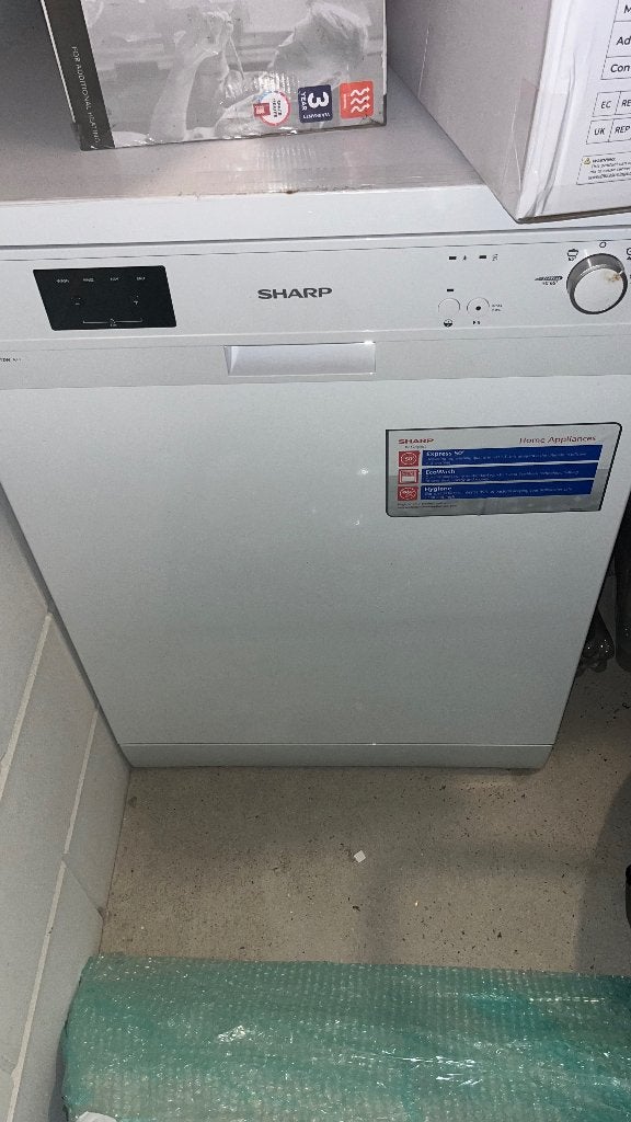 Sharp vaatwasser, Ophalen, Minder dan 85 cm, Eco programma, Nieuw