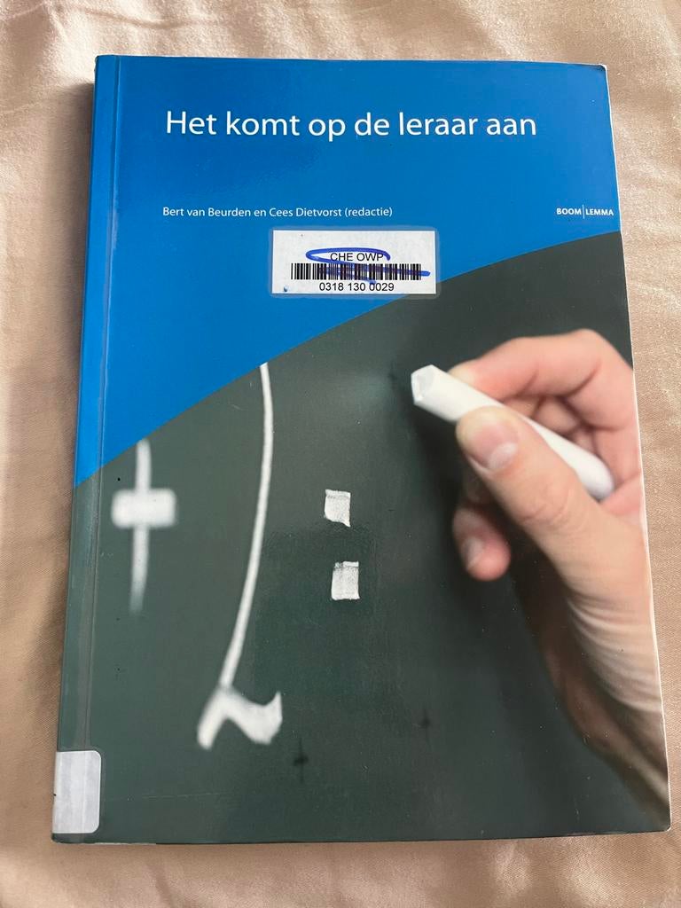 Het komt op de leraar aan - Onderwijsboek, Boeken, Ophalen of Verzenden, Zo goed als nieuw