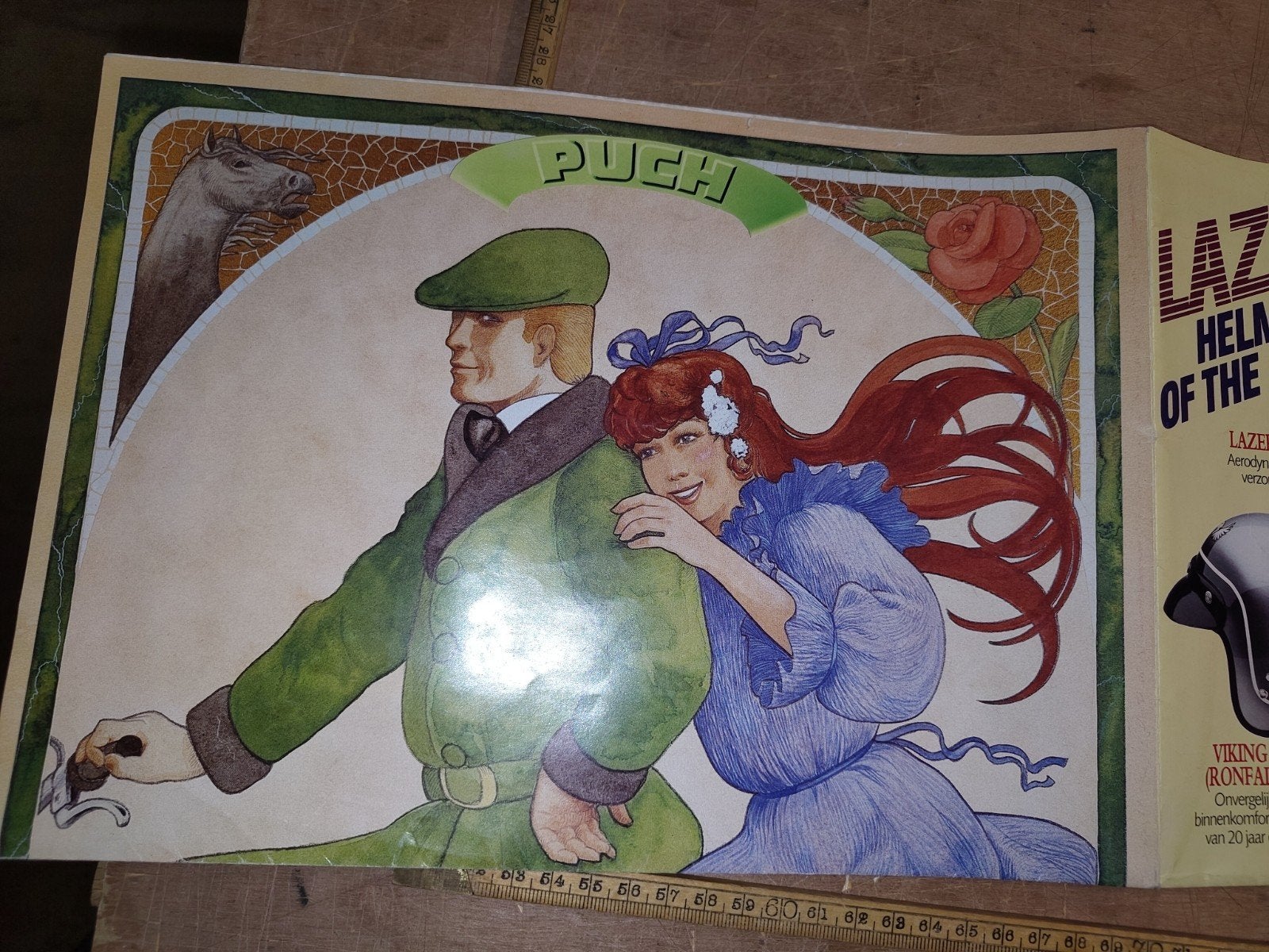 Puch folder Poster, Ophalen of Verzenden