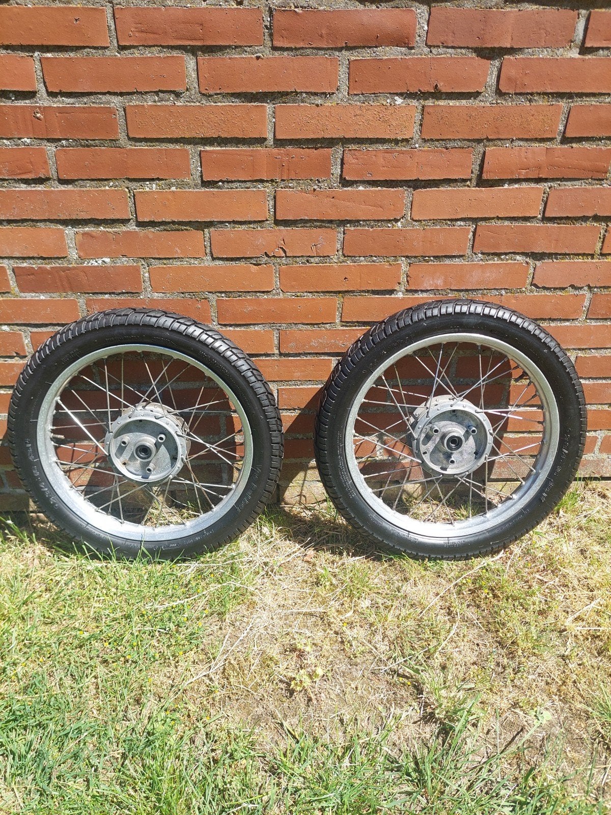 Simson wielen / nieuwe banden, Fietsen en Brommers, Ophalen, Overige typen