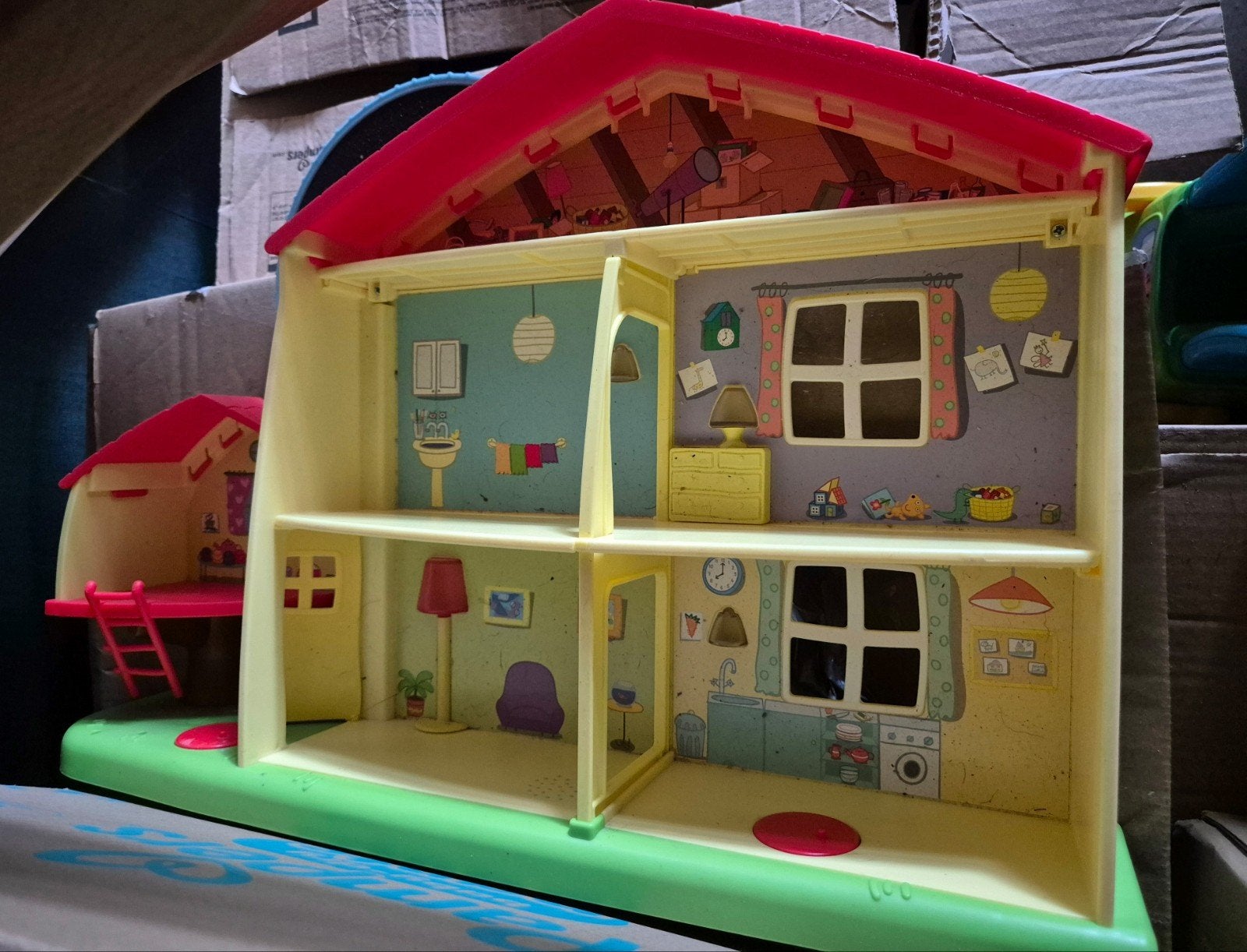 Peppa Pig huis, Ophalen, Gebruikt, Poppenhuis