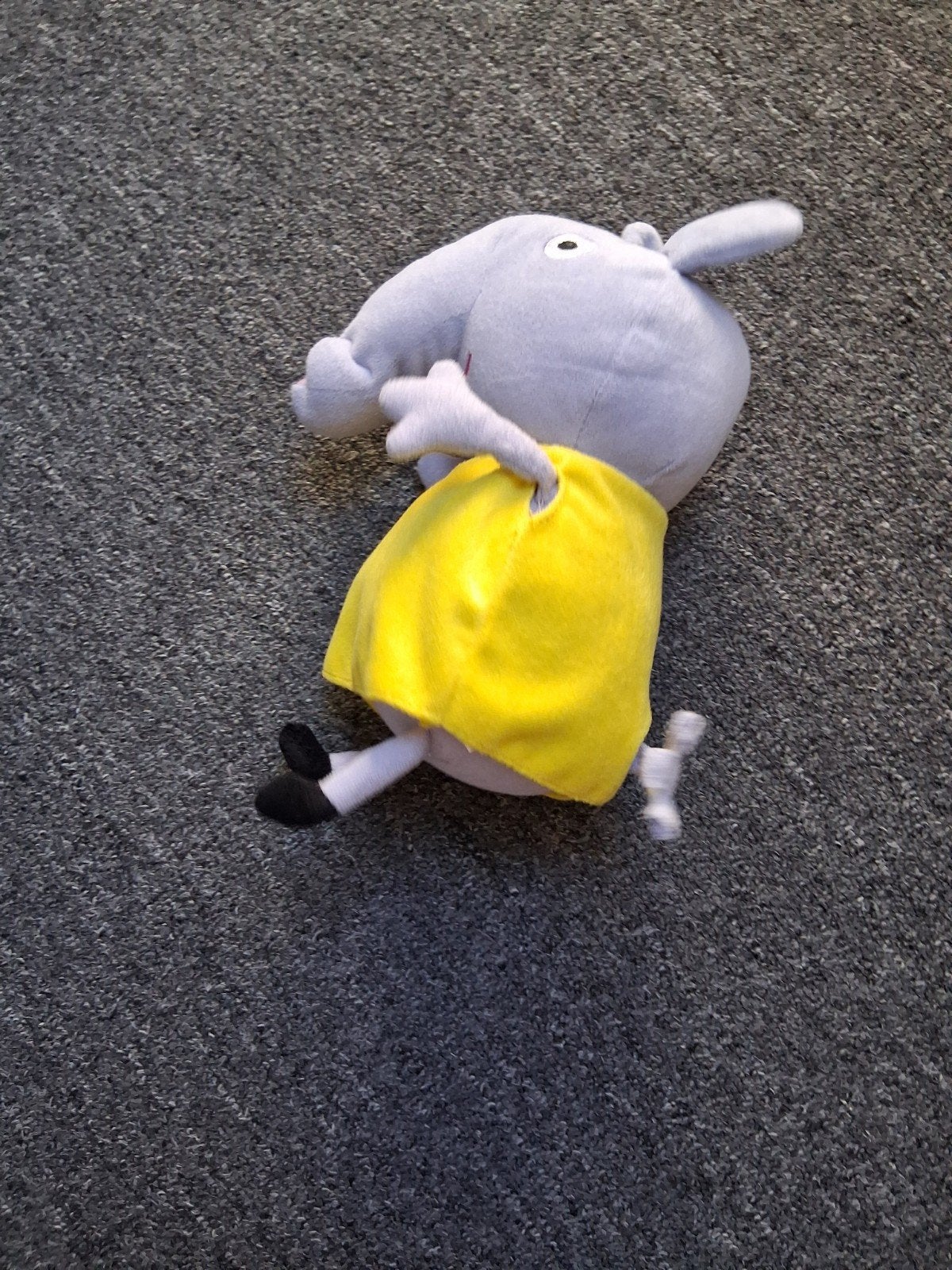 Olivia Olifant Peppa Pig zgan, Peppa Pig, Ophalen of Verzenden, Zo goed als nieuw, Olifant