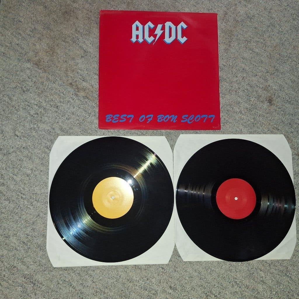 ac/dc - best of bon scott 2 lp, Ophalen of Verzenden, Zo goed als nieuw