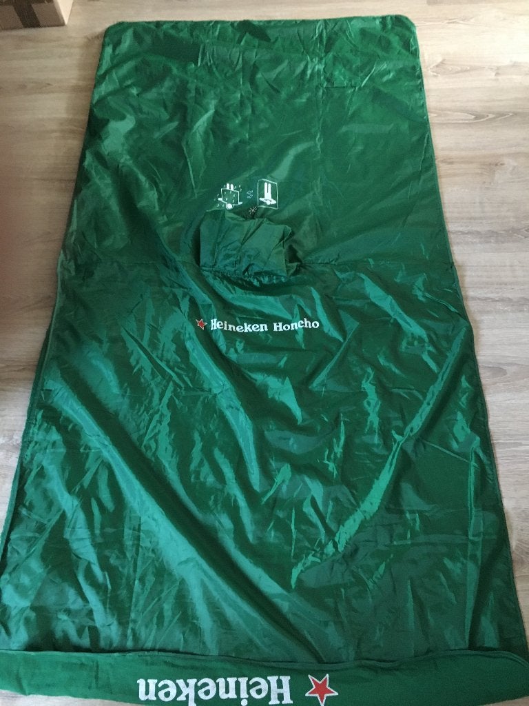 Heineken  Poncho makkelijk handig op festival  en evenement, Verzenden, Zo goed als nieuw, Kleding, Heineken