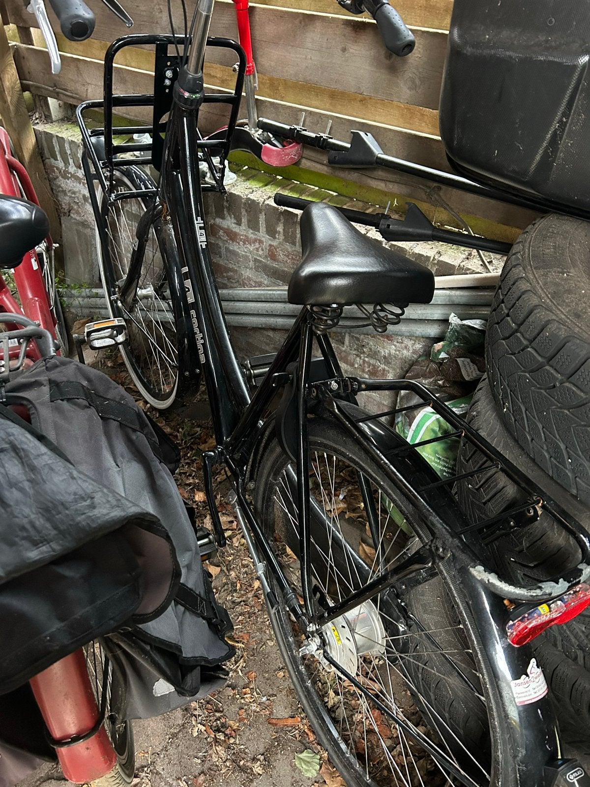 Cortina Transportfiets Zwart